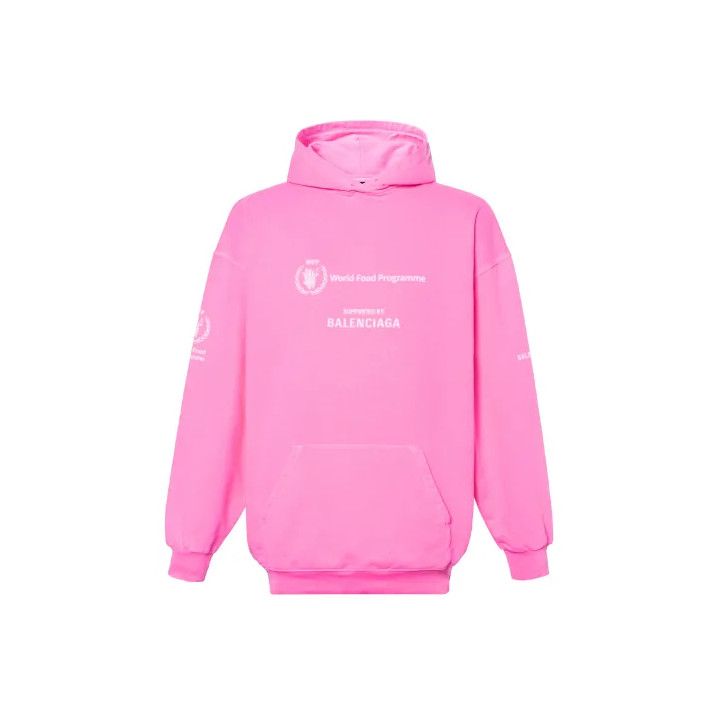 Balenciaga Balenciaga Pink Logo Hoodie for Casual Wear Size US XS / EU 42 / 0 - 1 Thumbnail