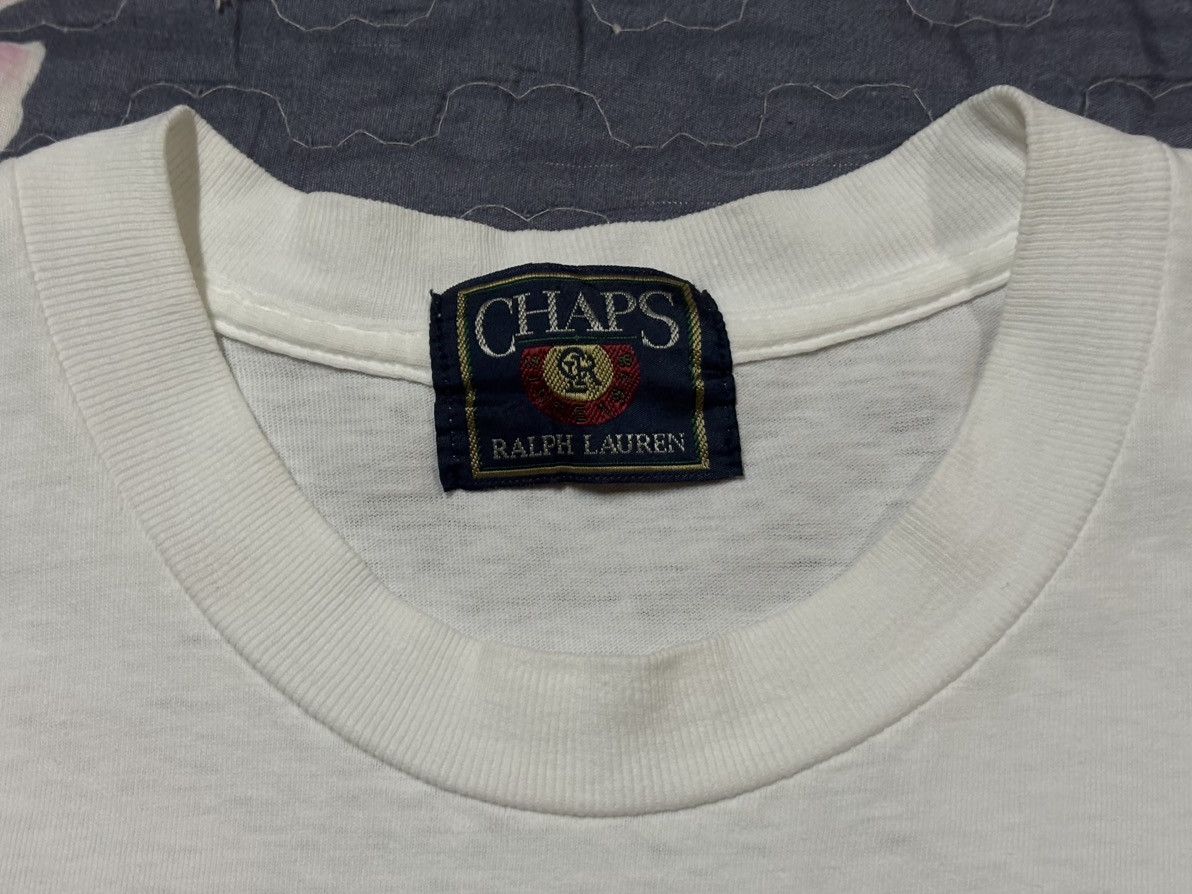 Chaps Ralph Lauren × Vintage Vintage 90s Chaps Ralph Lauren Tshirt Size US L / EU 52-54 / 3 - 5 Thumbnail