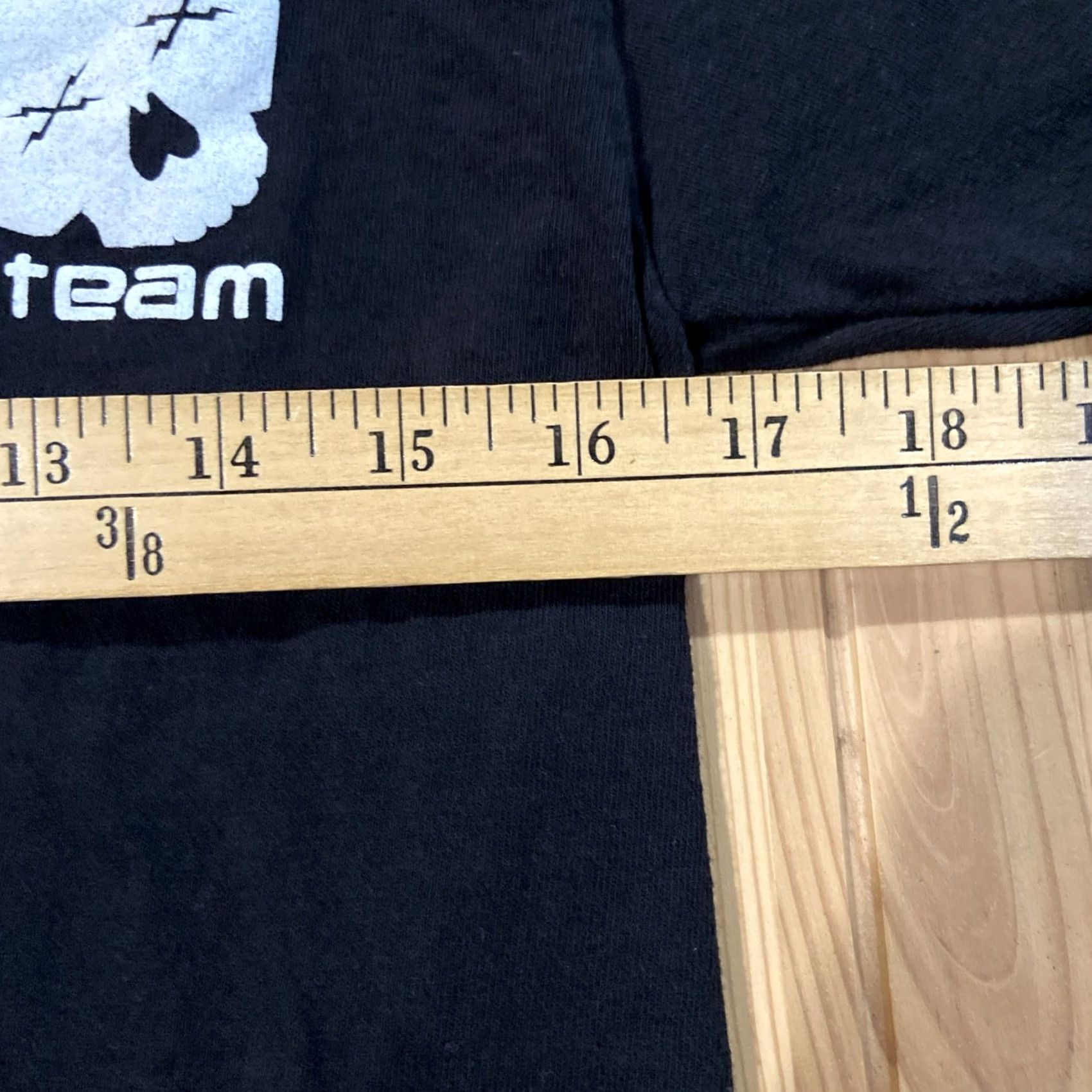 Vintage Raid Team Co T-Shirt Small Black Cotton Skull Men S Shirt Regular/Adult Mens Size US S / EU 44-46 / 1 - 5 Thumbnail
