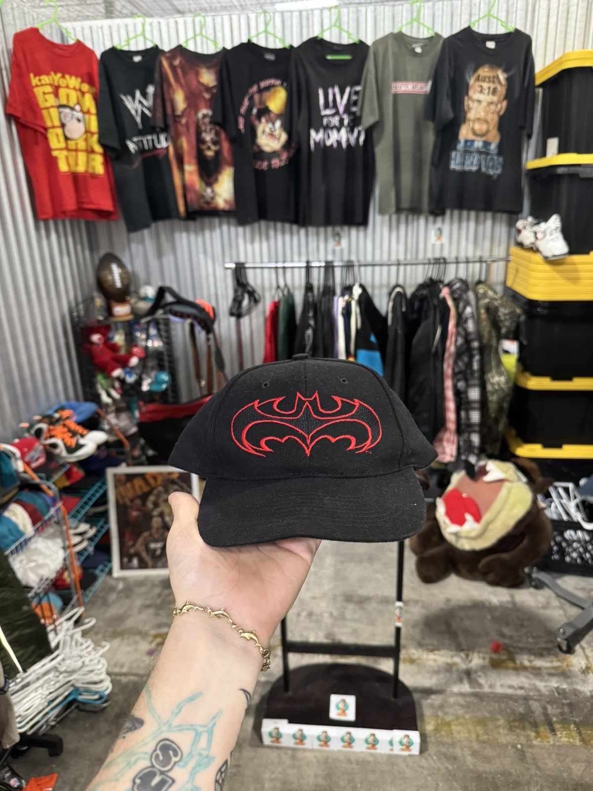 DC Comics × Vintage Vintage 1997 Batman And Robin Movie Promo Snap Back Size ONE SIZE - 1 Thumbnail