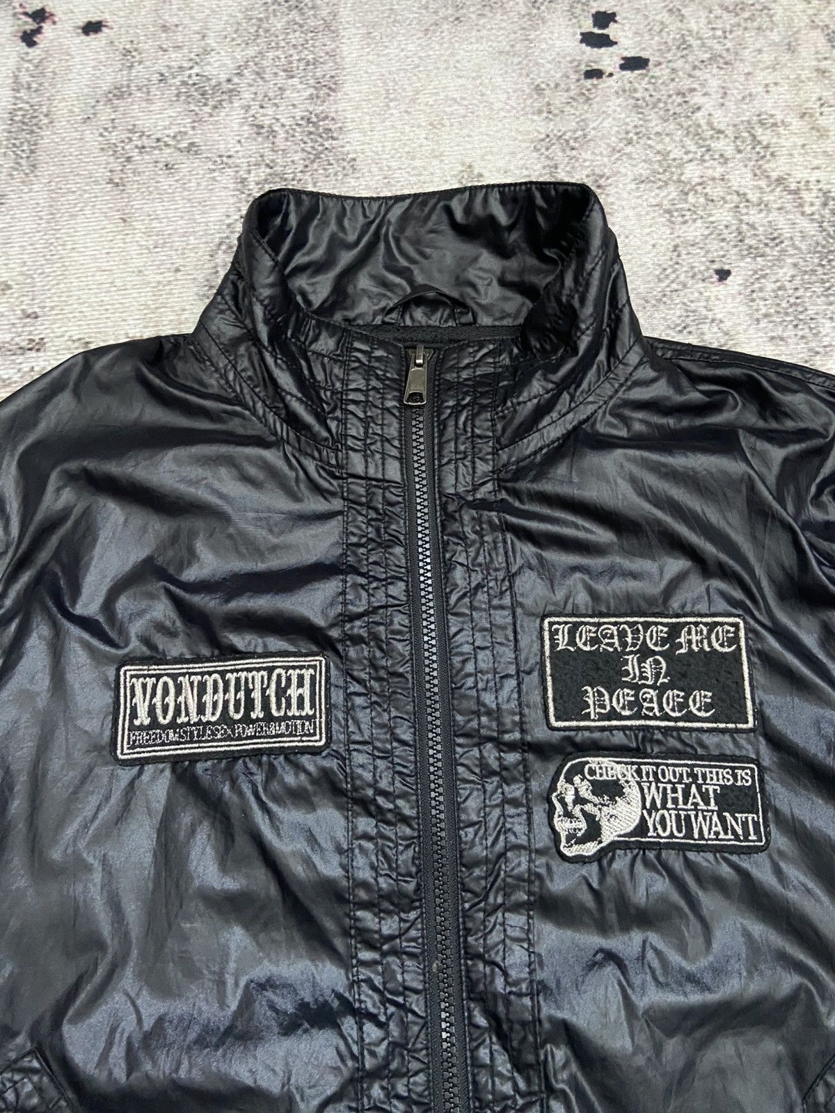 Von Dutch Von Dutch Y2K Patched Nylon Jacket Size US L / EU 52-54 / 3 - 3 Thumbnail