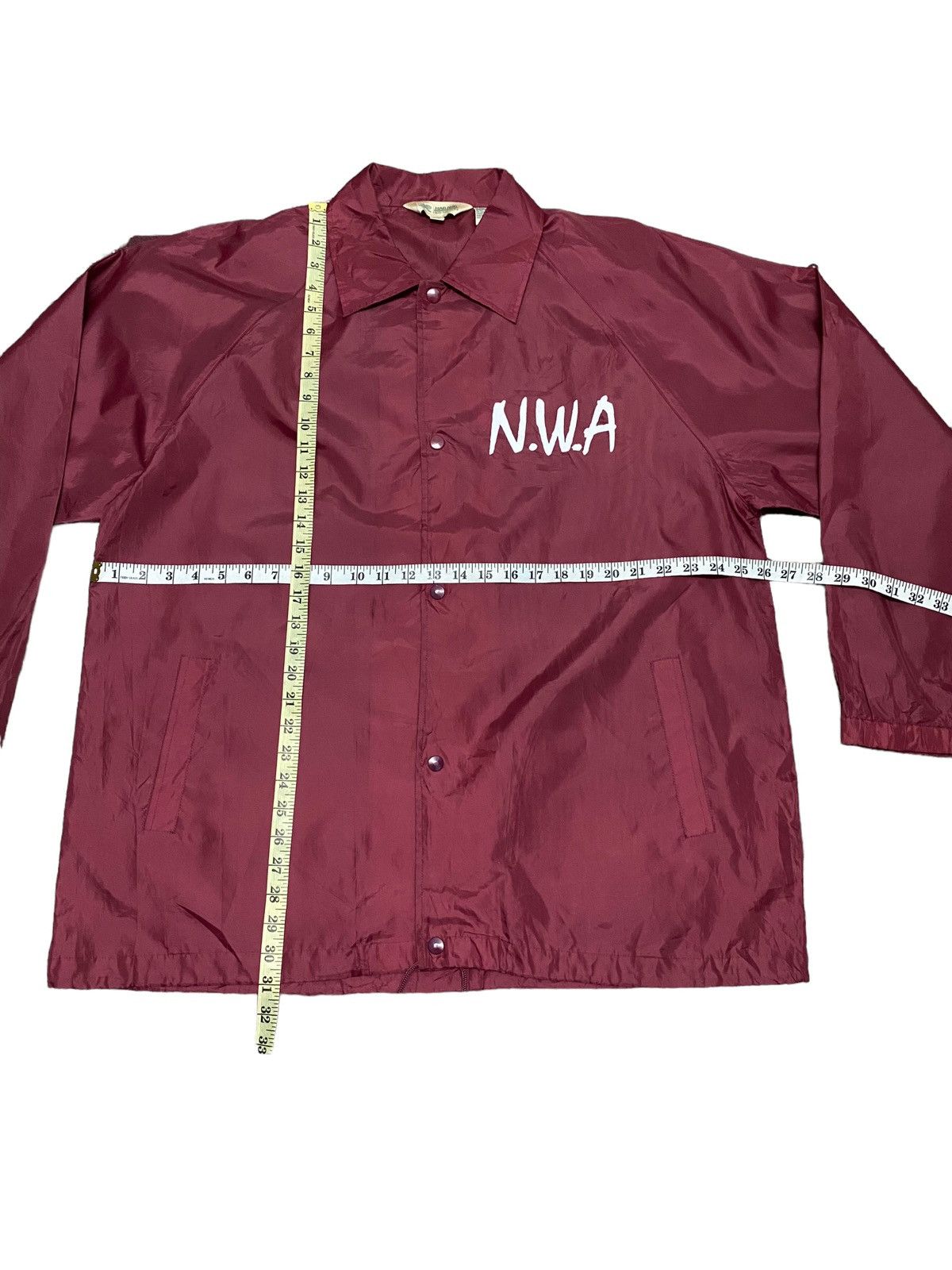 Rap Tees × Vintage Vintage Nwa windbreaker jacket Size US XL / EU 56 / 4 - 9 Thumbnail
