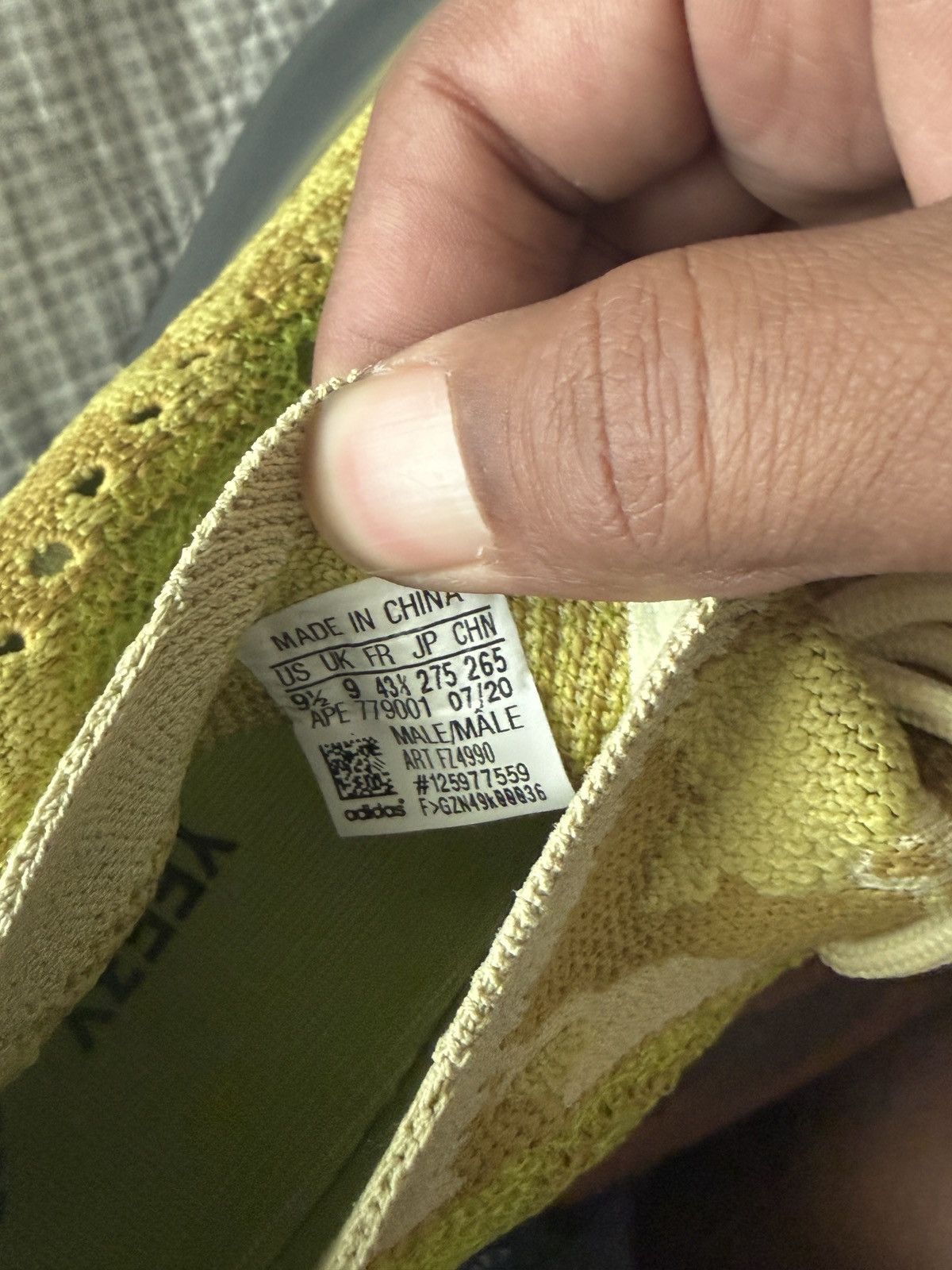 Yeezy Adidas Yeezy Boost 380 ‘ Hylte Size US 9.5 / EU 42-43 - 5 Thumbnail