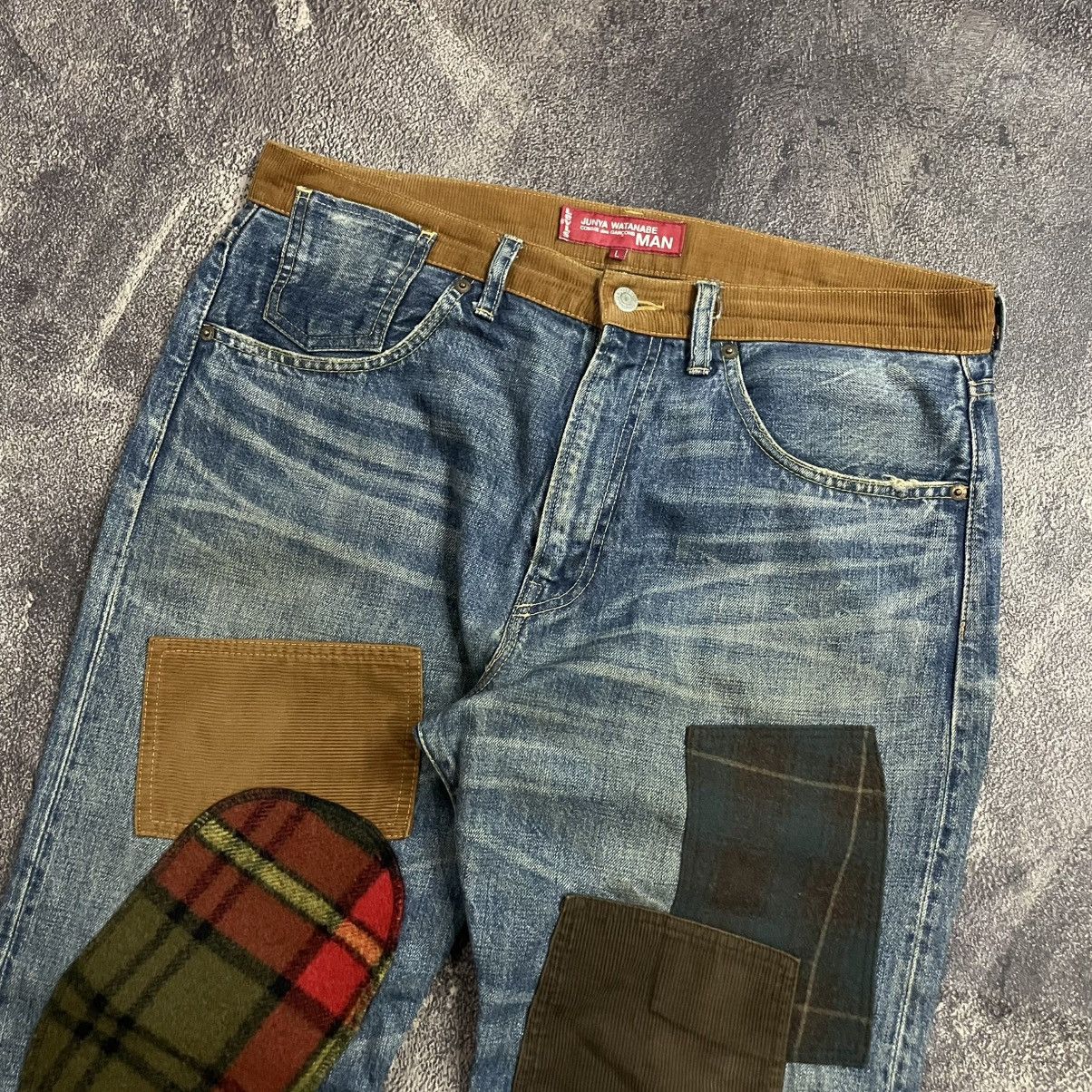 Junya Watanabe × Levi's Junya Watanabe x Levi's patchwork denim Size US 35 - 4 Thumbnail