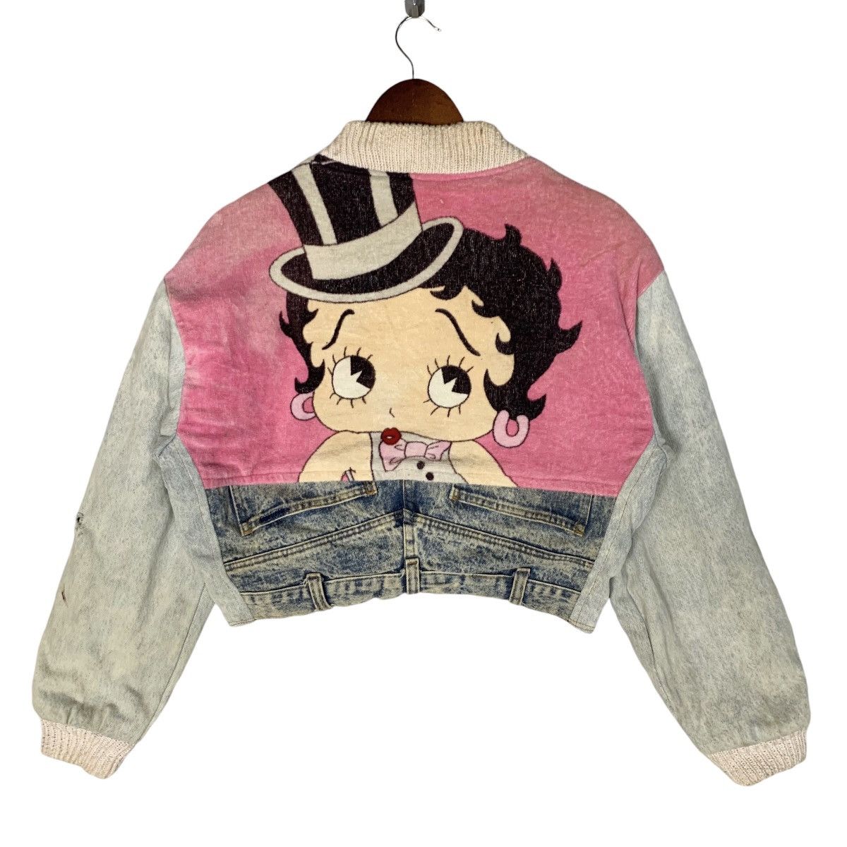 Vintage Betty Boop x Too Cute by Guetta Bros Denim Jacket