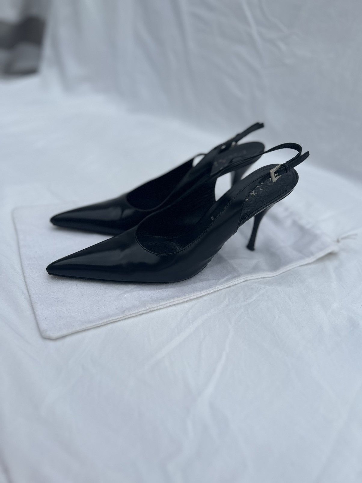 Prada 1998 Vintage Prada slingbacks Size US 9 / IT 39 - 9 Thumbnail