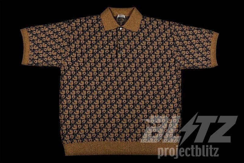 Dior CHRISTIAN DIOR X CACTUS JACK OVERSIZED KNIT POLO TOP XS Size US XS / EU 42 / 0 - 2 Thumbnail