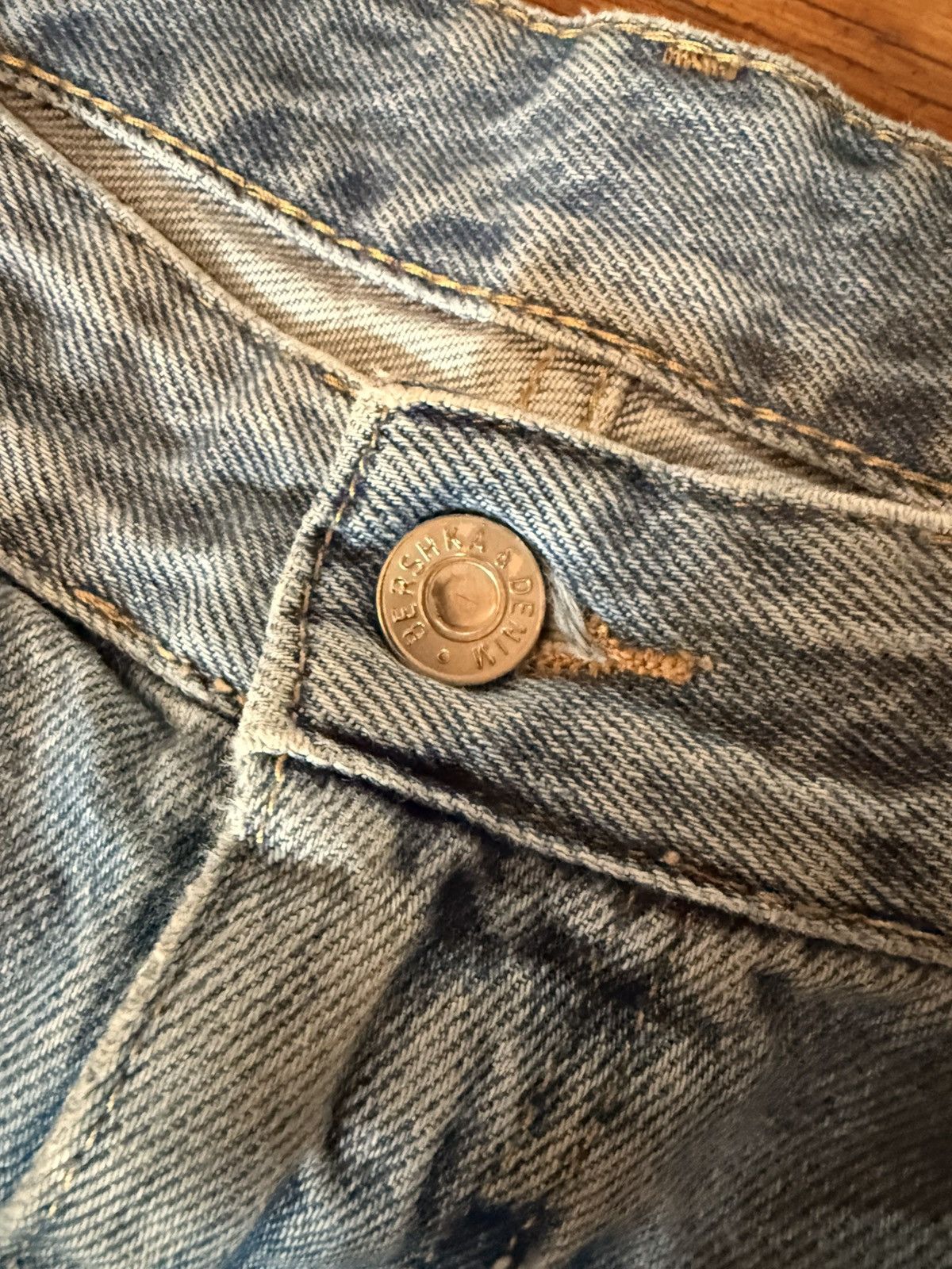 Bershka Bershka patched denim Size US 31 - 2 Thumbnail