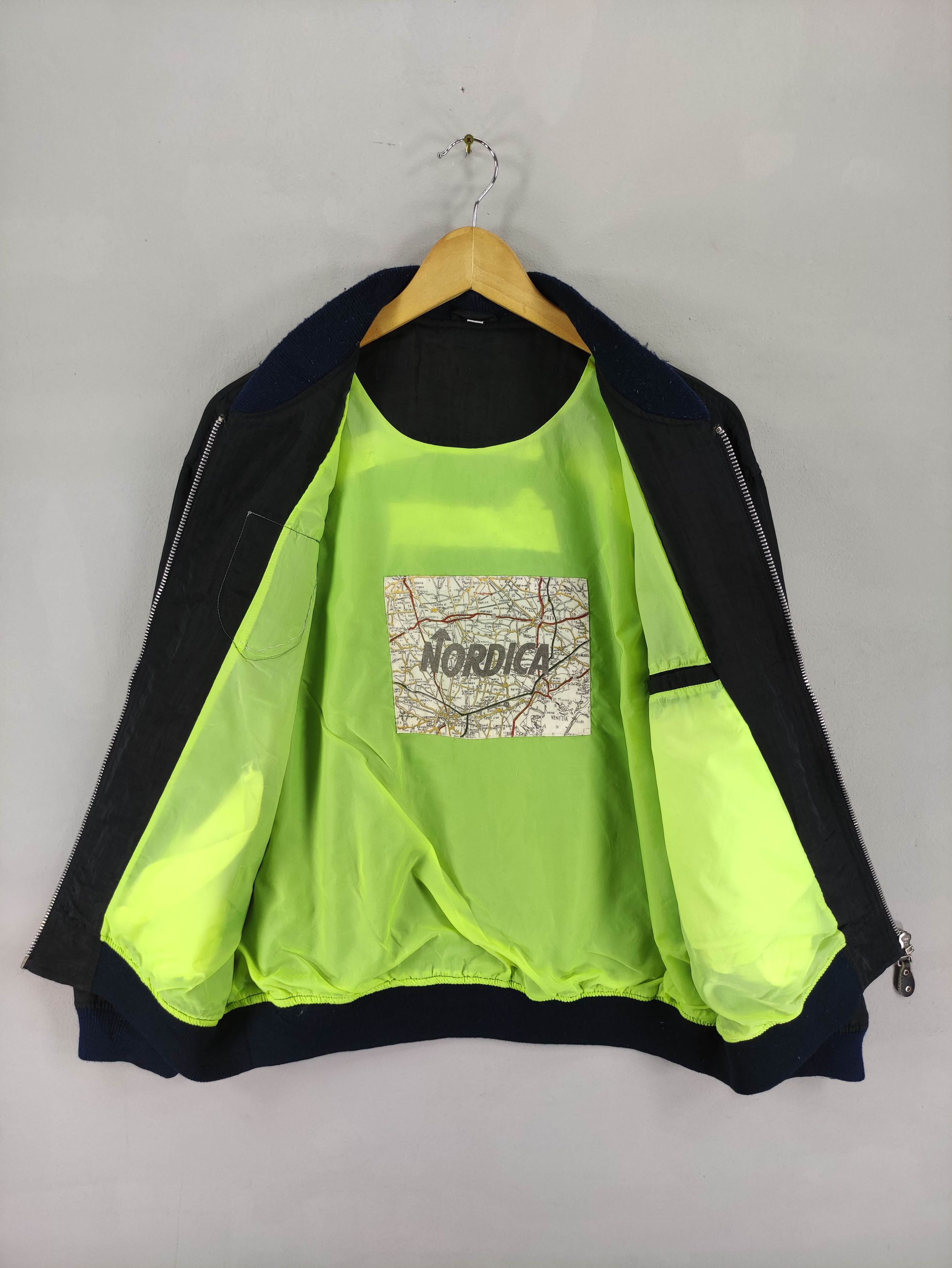 Japanese Brand Vintage Ski Nordica Bomber Pacth Jacket Zipper Size US S / EU 44-46 / 1 - 4 Thumbnail