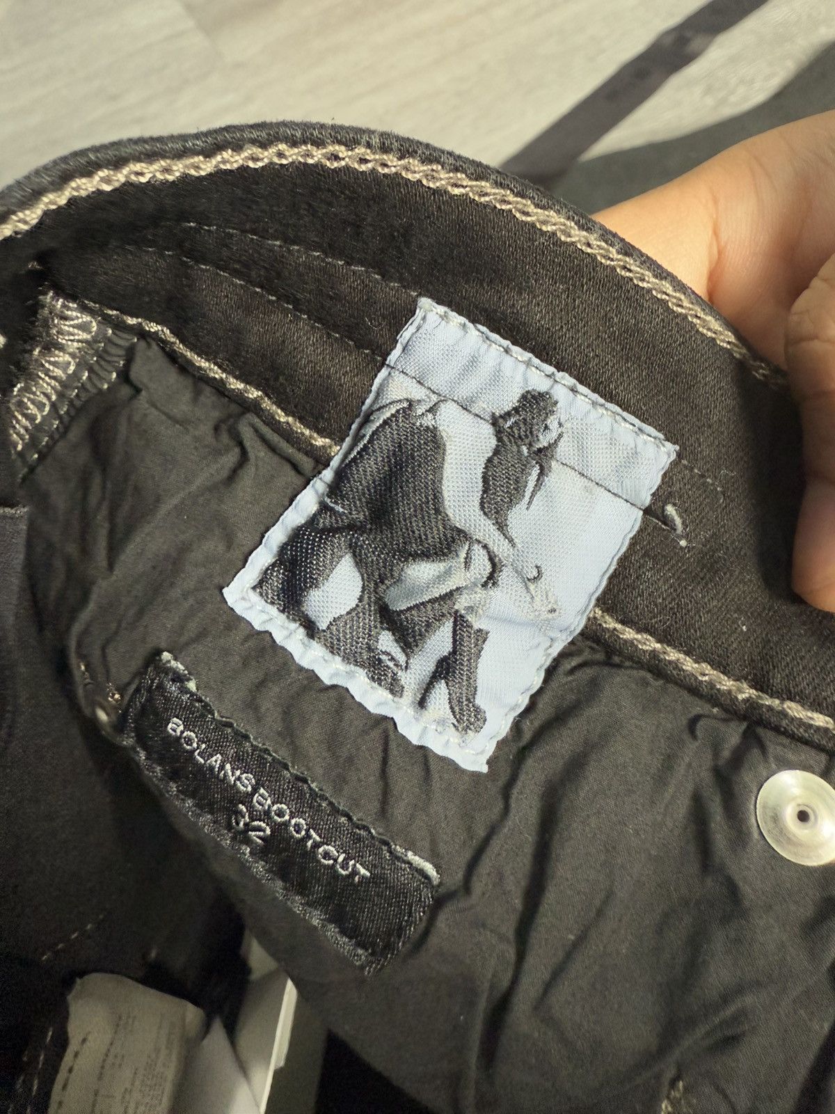 Rick Owens Rick owens -“NEXT TIME I LOOK BEFORE I KISS THE CARPET”Bolan Size US 32 / EU 48 - 8 Thumbnail