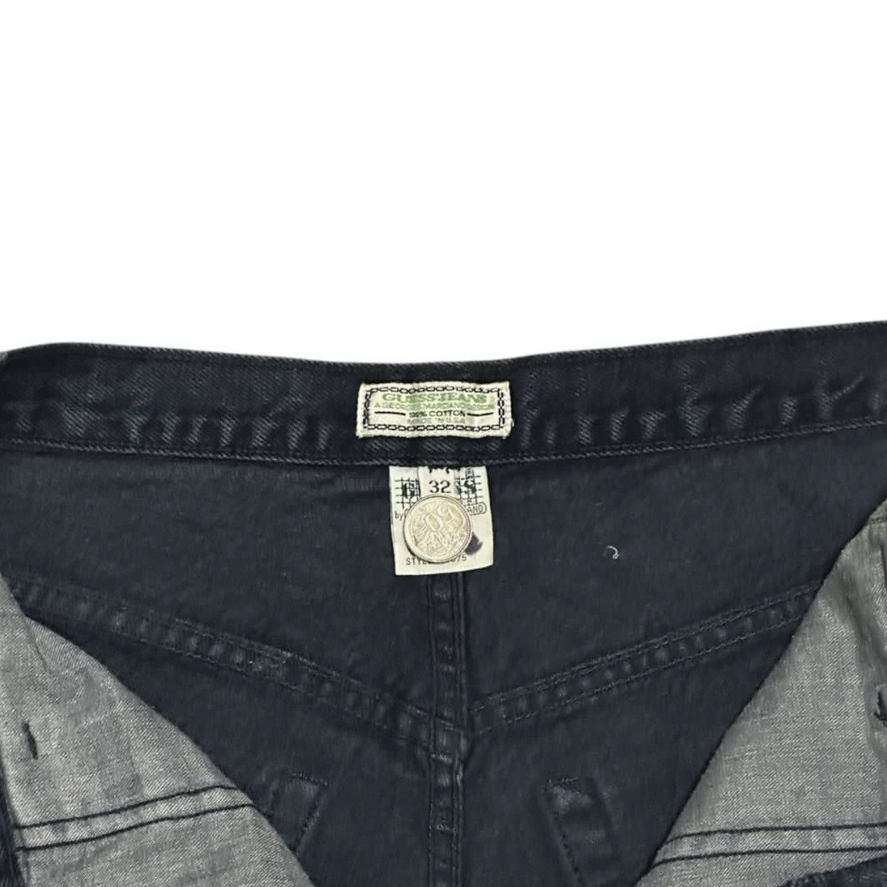 Georges Marciano VINTAGE GUESS USA BLUE DENIM Size US 32 / EU 48 - 3 Thumbnail
