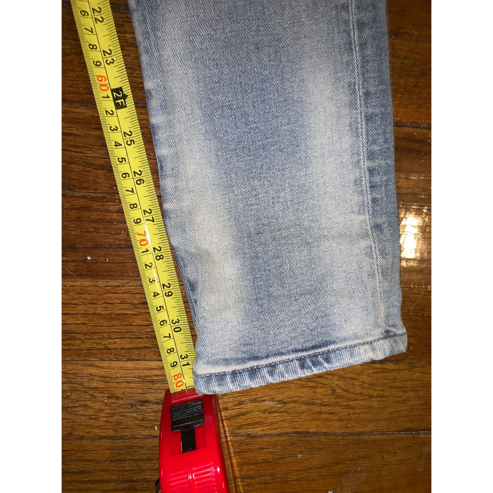 Ksubi KSUBI Chitch Jeans 32 Light Wash Skinny Distressed Size US 32 / EU 48 - 7 Thumbnail