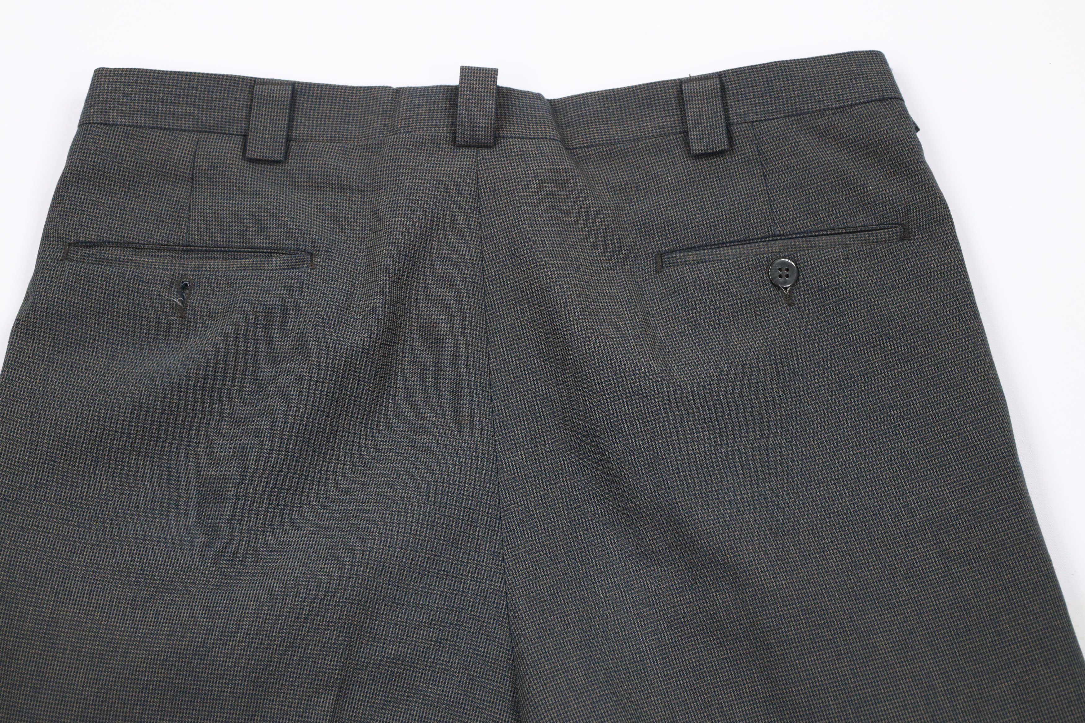 Vintage Vintage 90s Streetwear Wide Leg Houndstooth Chino Pants USA Size US 34 / EU 50 - 8 Thumbnail