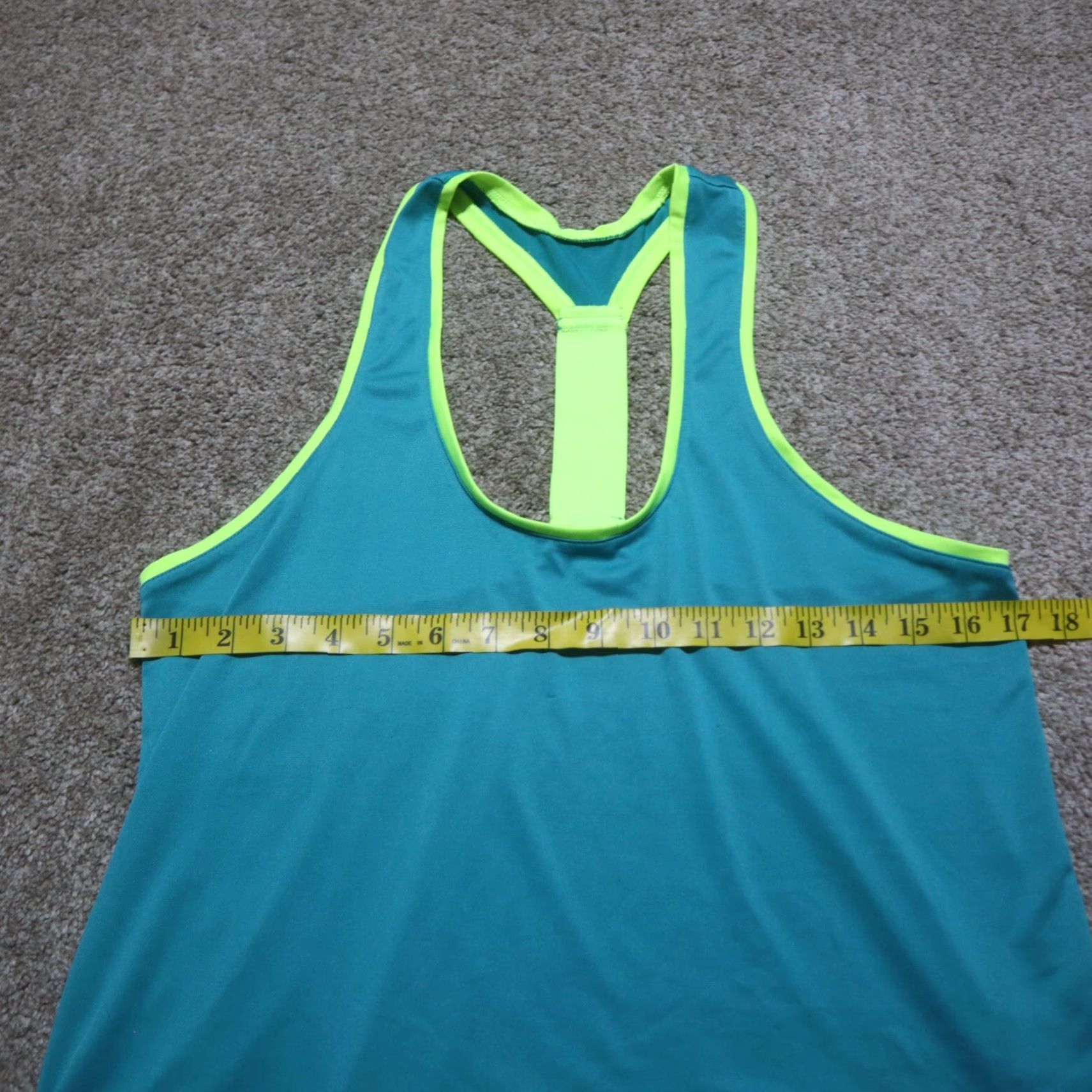 Vintage SO American Heritage Blue Crop Tank Top Shirt Sleeveless Women M Medium Blue Cropped Cotton/Polyester Shirt M Womens 90s? Size M / US 6-8 / IT 42-44 - 4 Thumbnail
