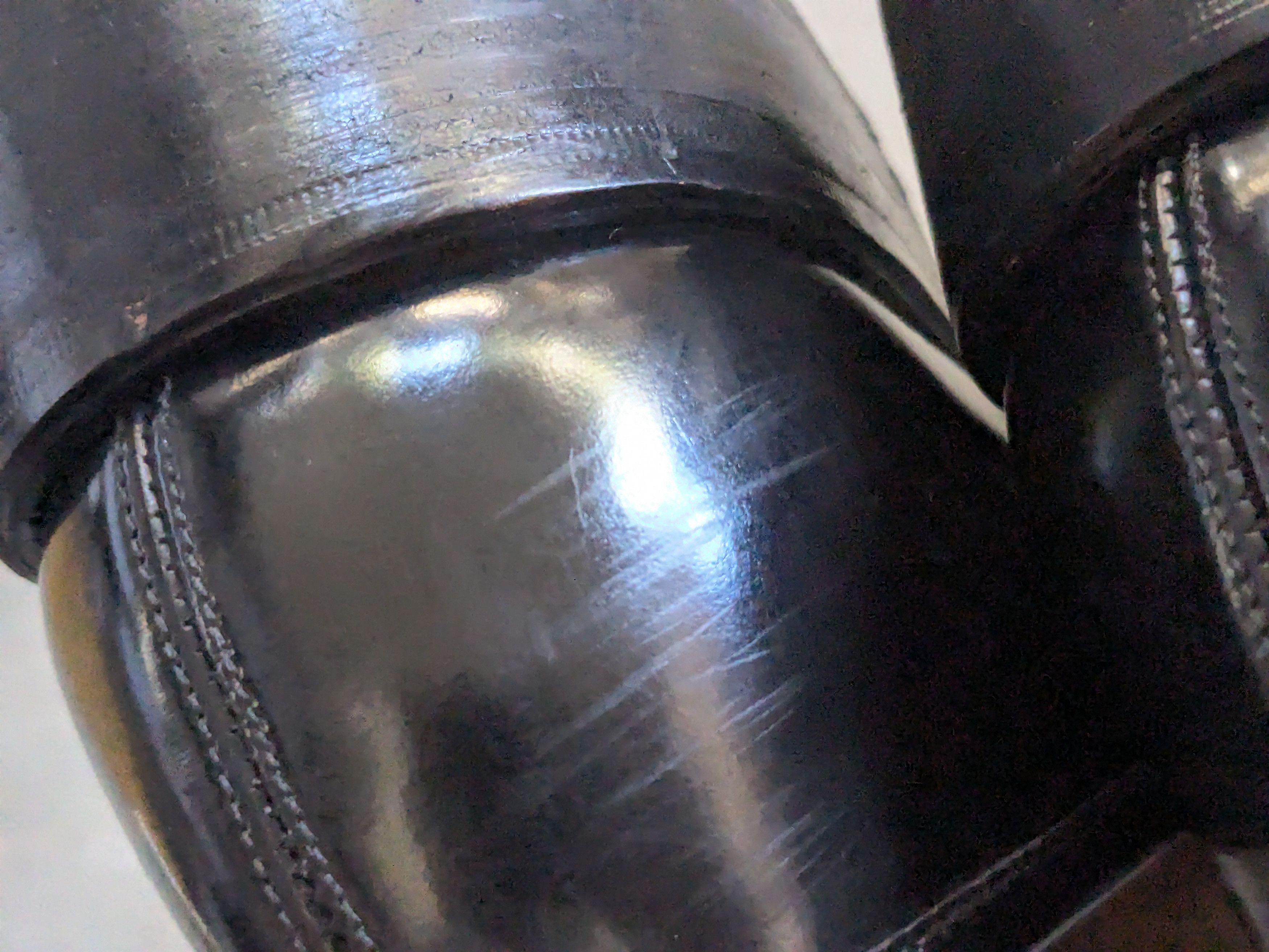 Gucci Gucci Loafers Black 9.5 D Leather Slip Ons Buckle Tom Ford Size US 9.5 / EU 42-43 - 17 Thumbnail