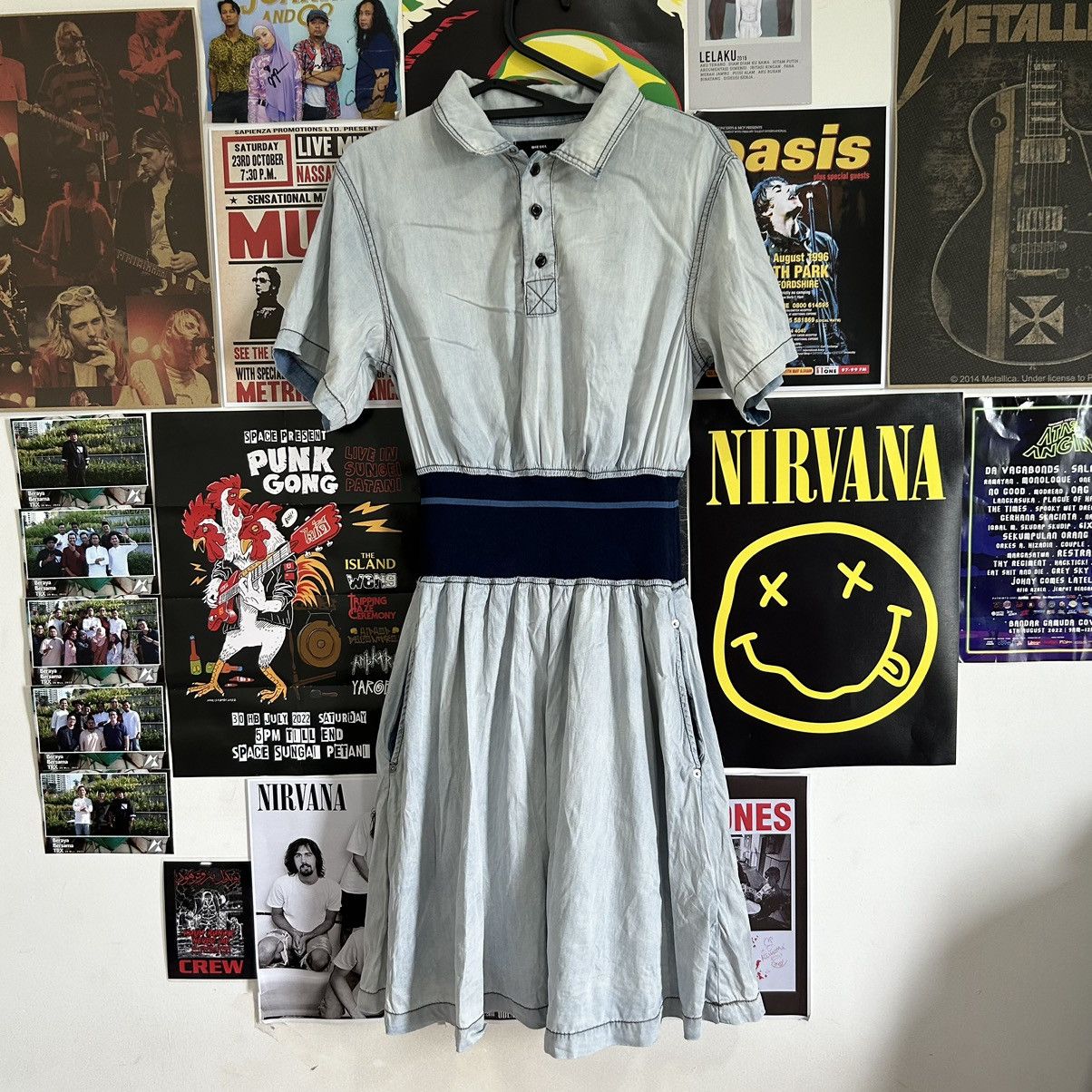 Diesel Vintage Diesel Denim Dress Size M / US 6-8 / IT 42-44 - 1 Thumbnail