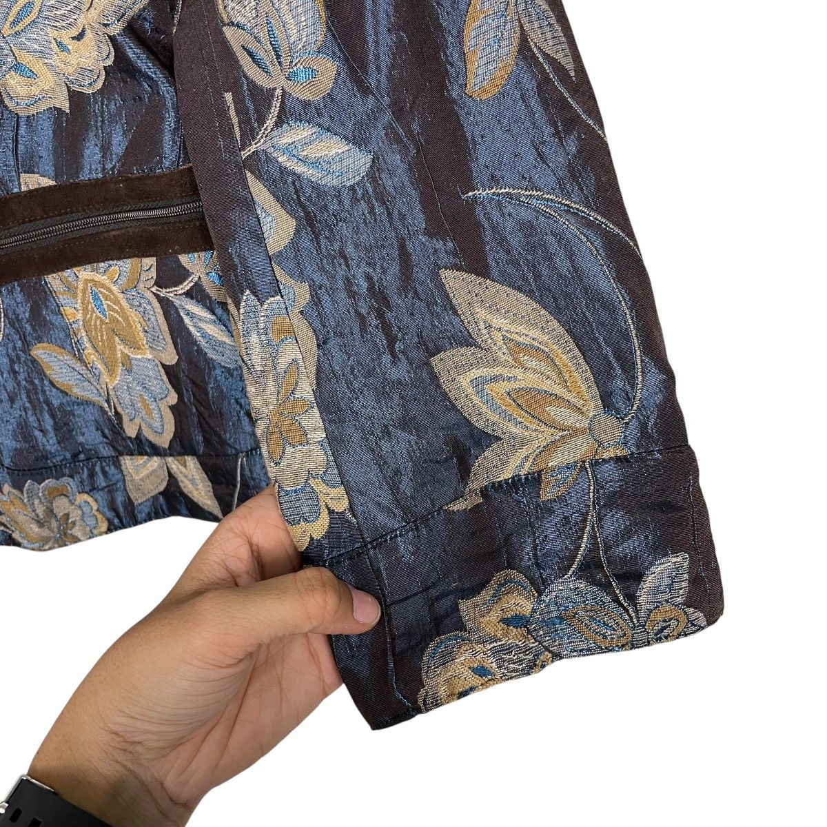 Armani Armani Collezioni Flower Design Jacket Size M / US 6-8 / IT 42-44 - 13 Thumbnail