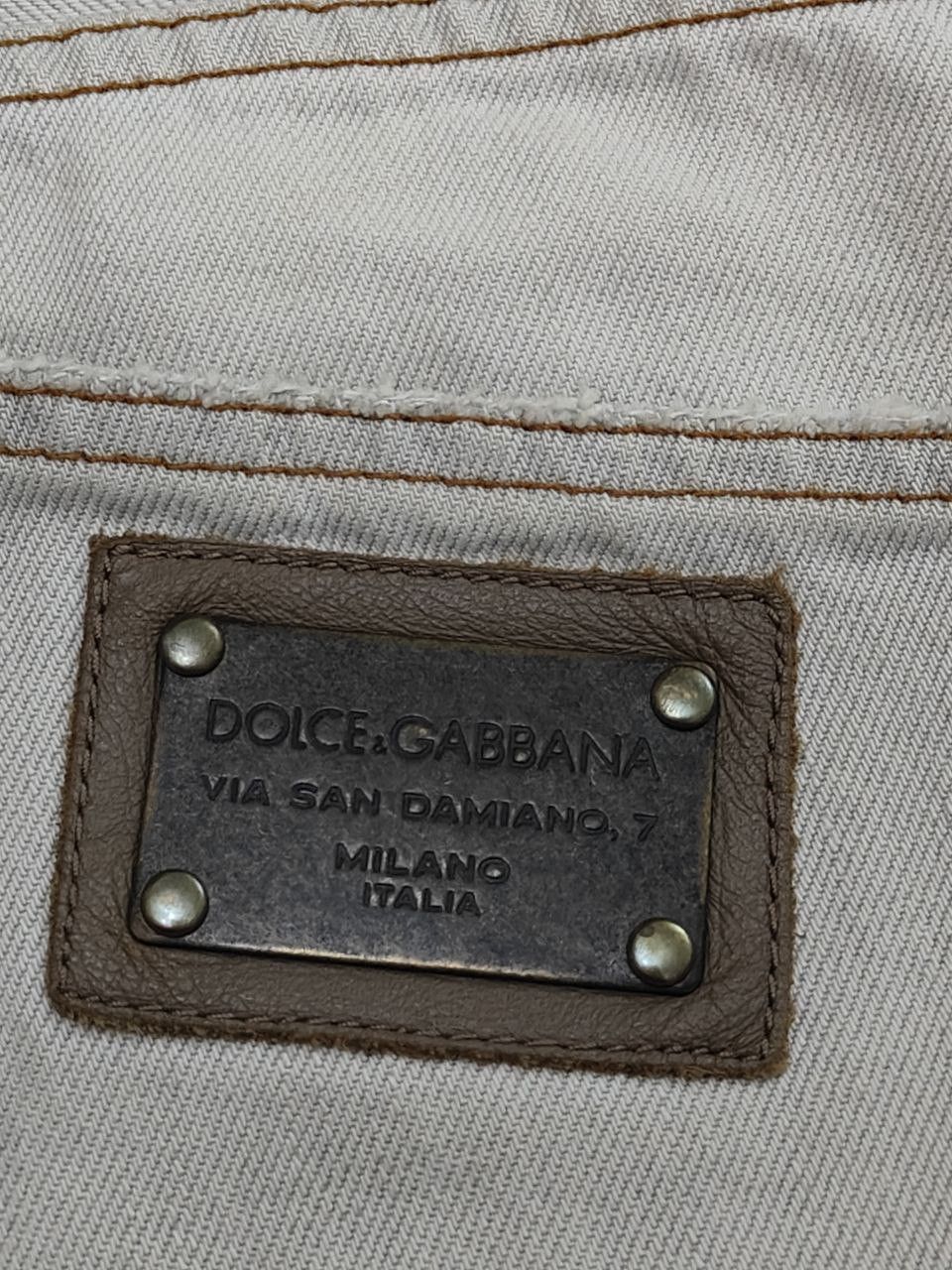Dolce & Gabbana Dolce & Gabbana Distressed Denim Size US 33 - 6 Thumbnail