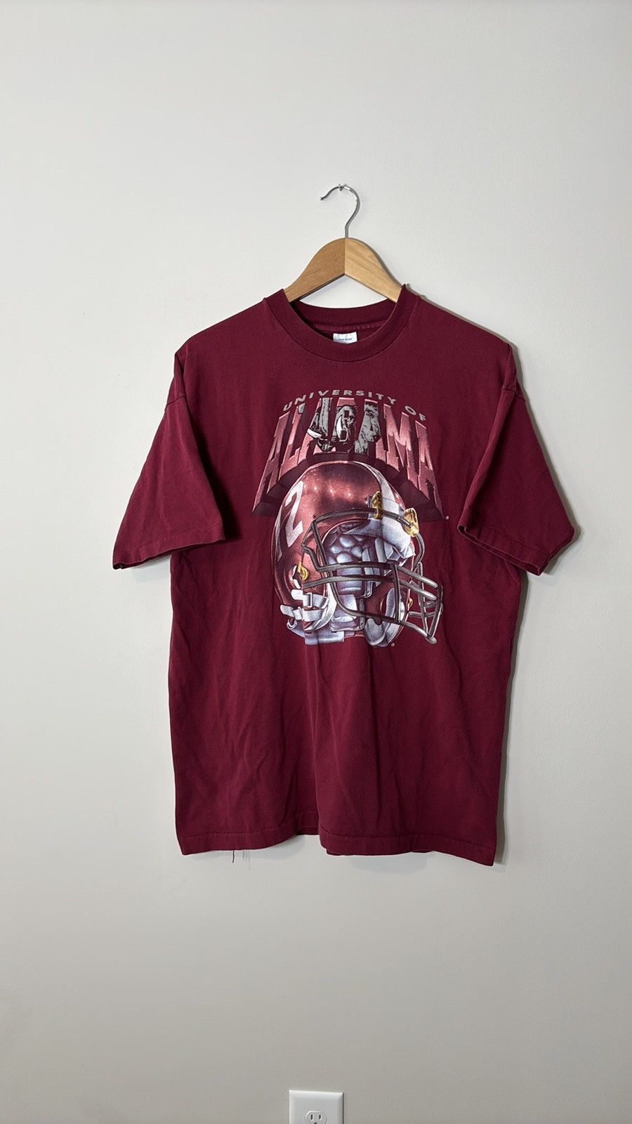 Salem Sportswear × Vintage Vintage Salem Sportswear Alabama Crimson Tide Shirt Size US XL / EU 56 / 4 - 1 Thumbnail