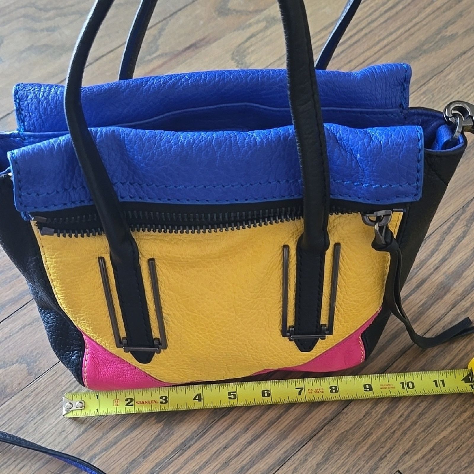 & Other Stories Botkier Beautiful Leather Colorblock Handbag Size ONE SIZE - 3 Thumbnail