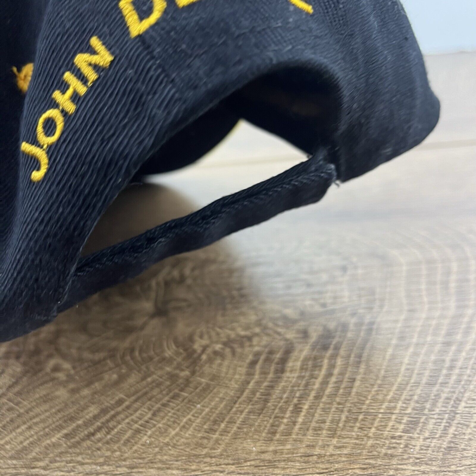 John Deere John Deere Black Hat JD John Deere Black Cap Hat Adjustable Size ONE SIZE - 8 Thumbnail