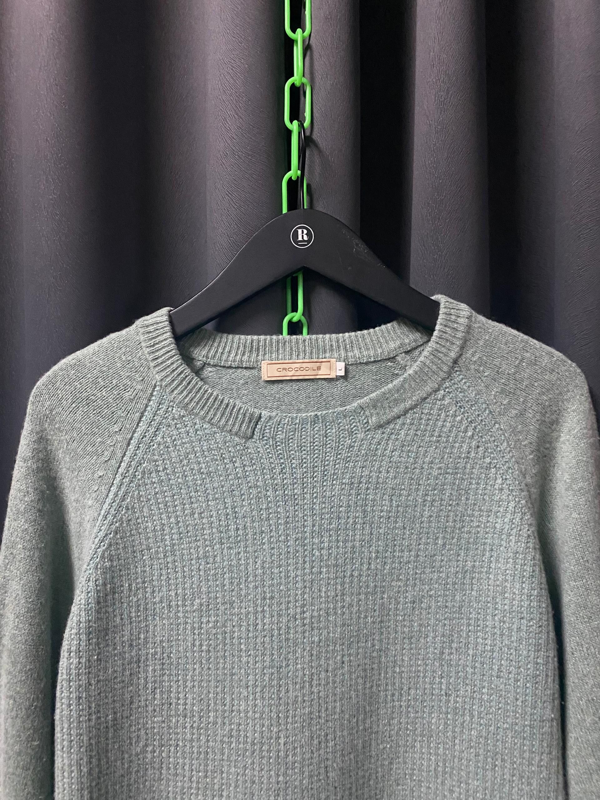 Japanese Brand Crocodile Knitwear Sweater Size L / US 10 / IT 46 - 8 Thumbnail