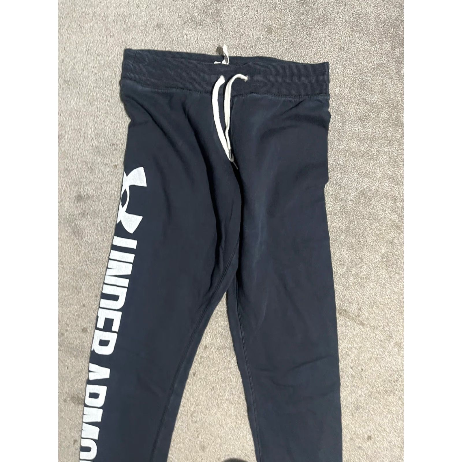 Under Armour Under Armour UA Rival Terry Graphic Jogger Pants Small Black Mens (Hosiery/Bottoms not specified) Size US 29 - 2 Thumbnail