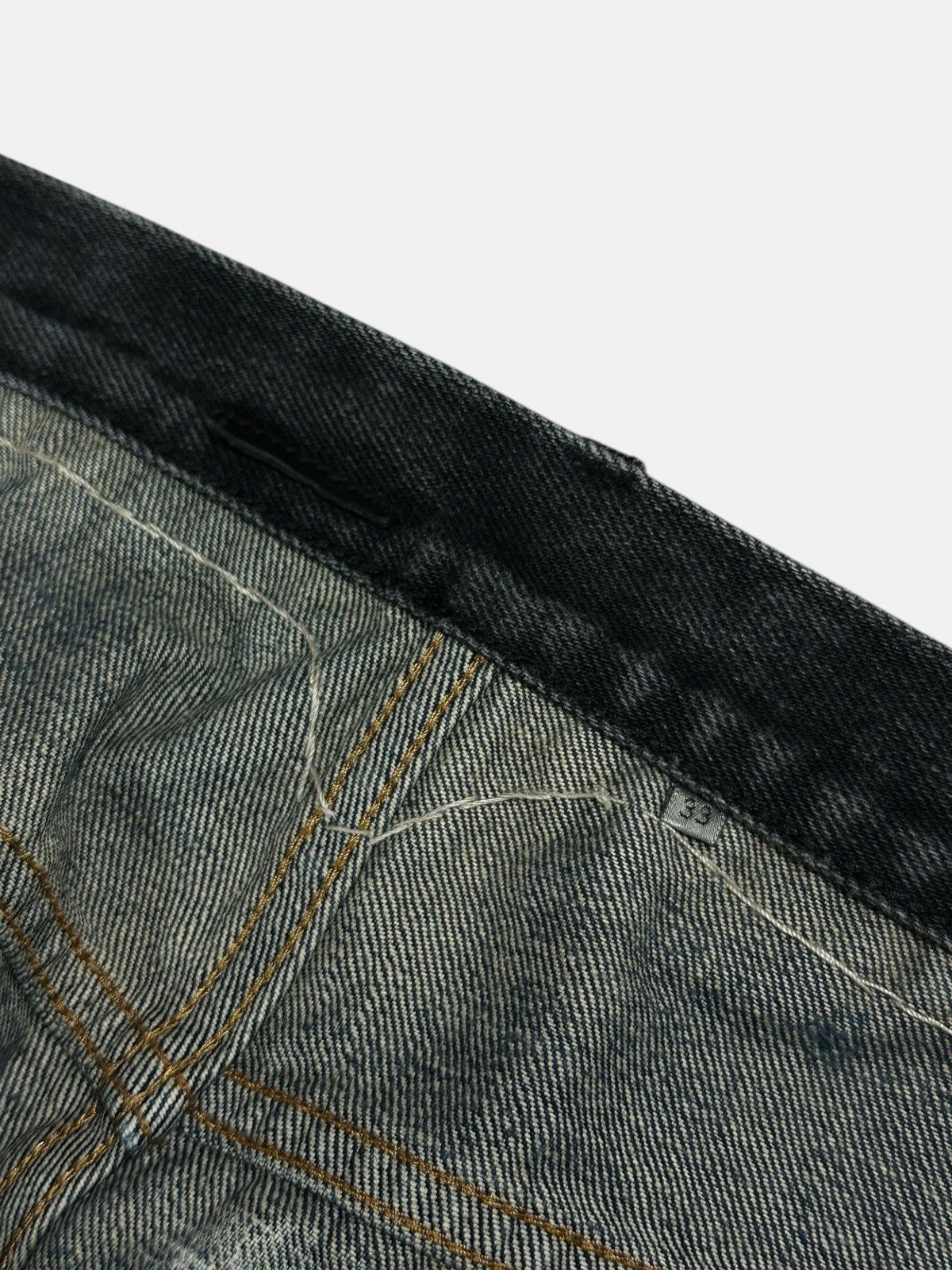 Dior × Hedi Slimane Dior Homme - AW06 Cummerbund Denim Size US 33 - 5 Thumbnail