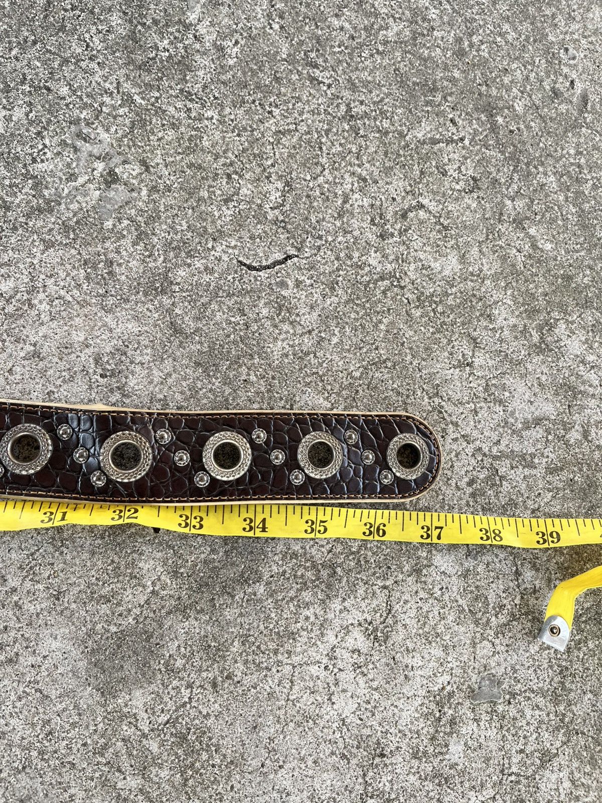 Japanese Brand Black single hooked belts Size ONE SIZE - 9 Thumbnail