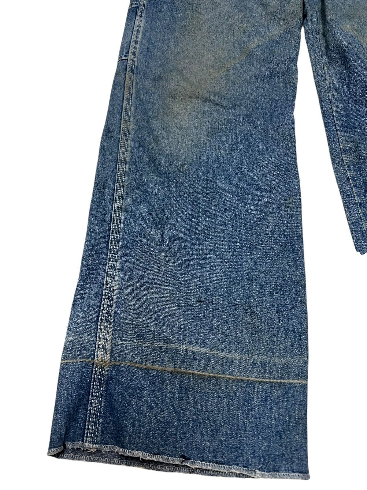 Japanese Brand Vintage Japanese Brand GL Heart Carpentar Mud Wash Jean Size US 31 - 4 Thumbnail