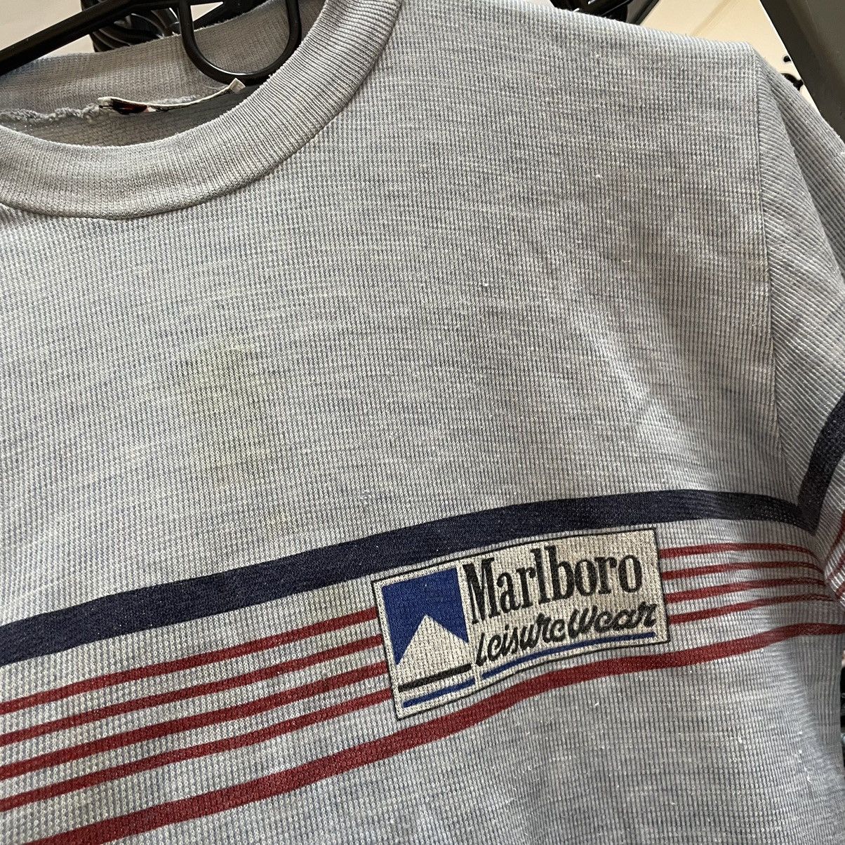 Marlboro × Vintage Vintage 90s Marlboro promo sweater cardigan 80s Size US M / EU 48-50 / 2 - 2 Thumbnail