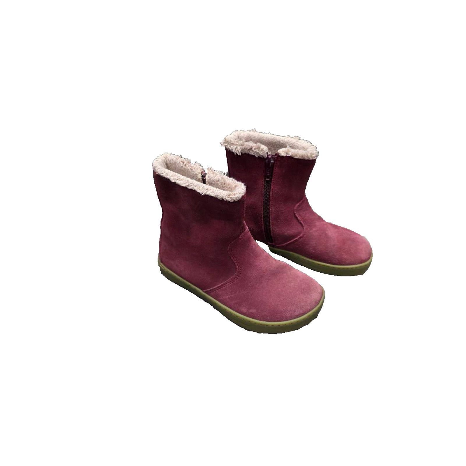 Birkenstock Birkenstock Lille Lined Bots Red Zip Up Kids Size 29 S000054 Size US 4.5 / IT 34.5 - 5 Thumbnail