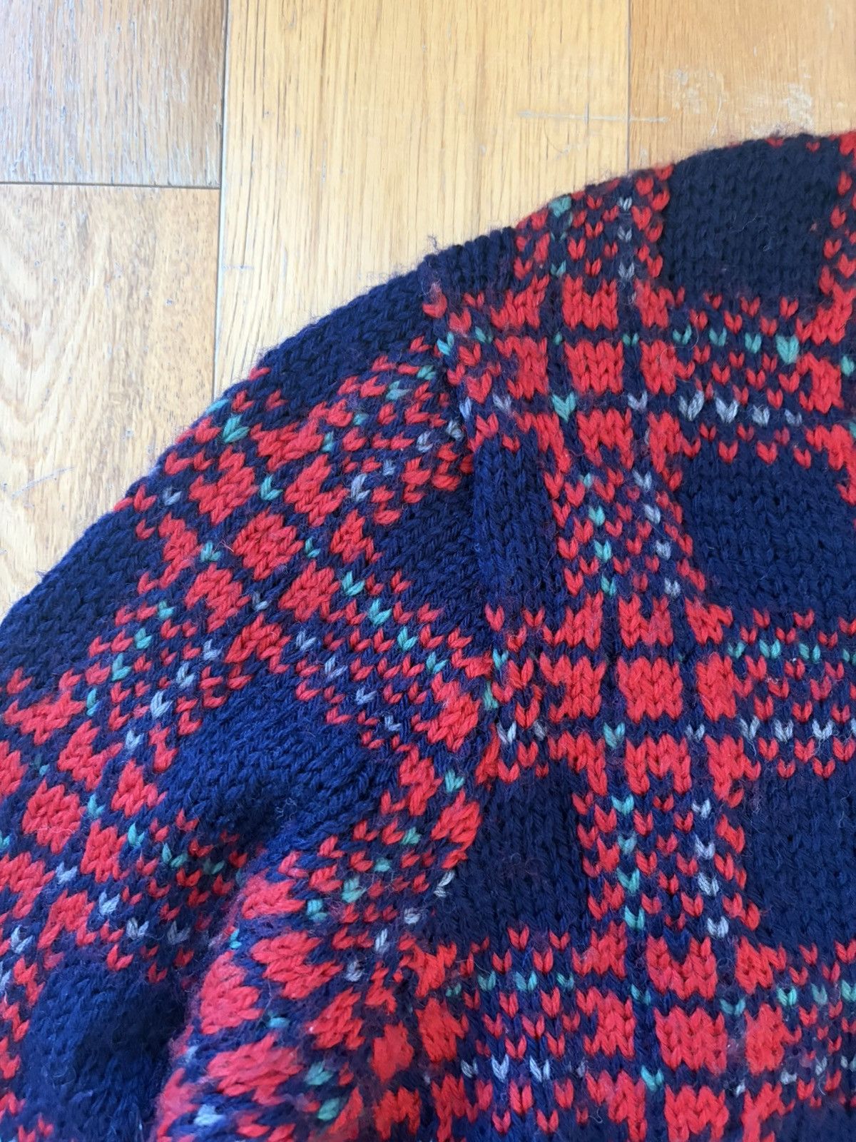 Comme des Garcons SHIRT Comme des Garcons Shirt Wool Knit Size US L / EU 52-54 / 3 - 4 Thumbnail
