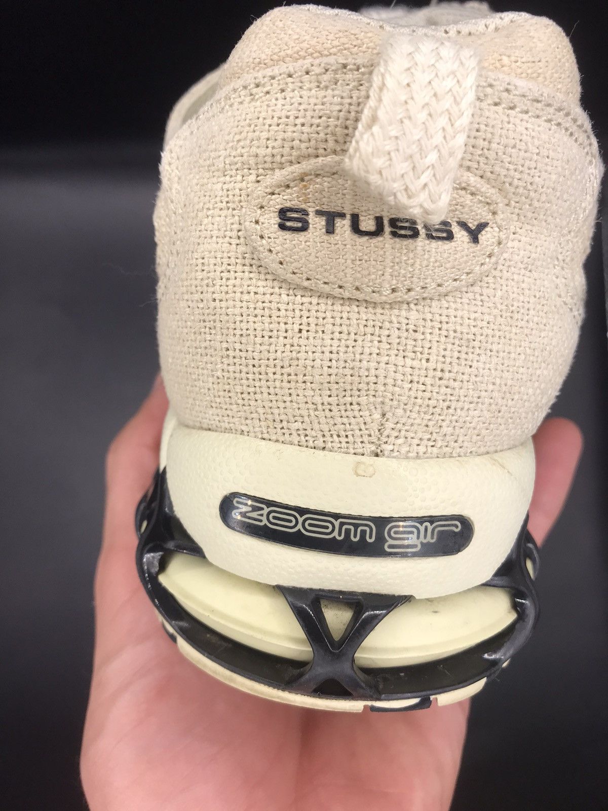 Nike × Stussy Nike Air Zoom Spiridon Cage 2 x Stussy Fossil Size US 10 / EU 43 - 13 Thumbnail