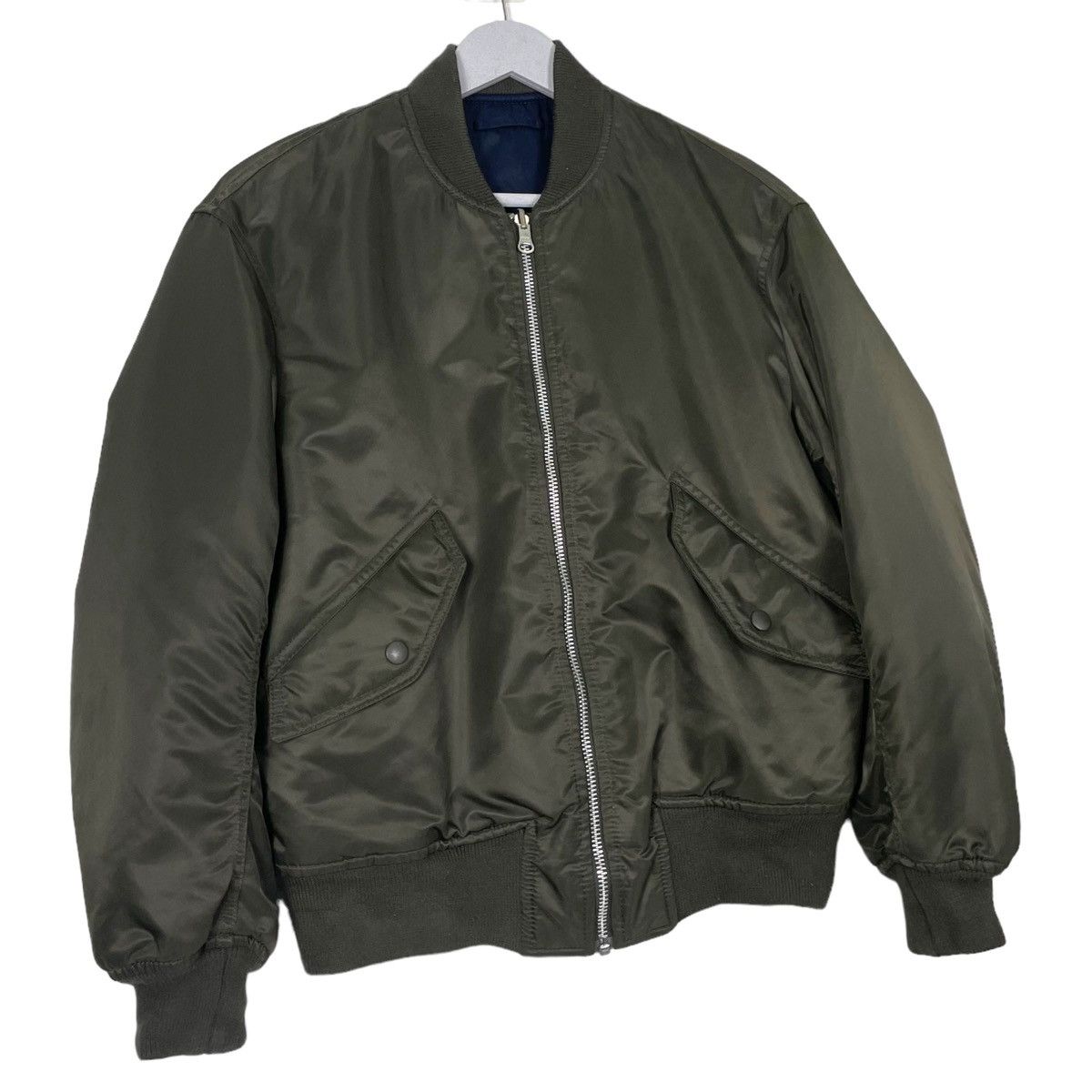 Christophe Lemaire × Japanese Brand × Lemaire 💥UNIQLO x LEMAIRE RIOT BOMBER JACKET Size US M / EU 48-50 / 2 - 3 Thumbnail