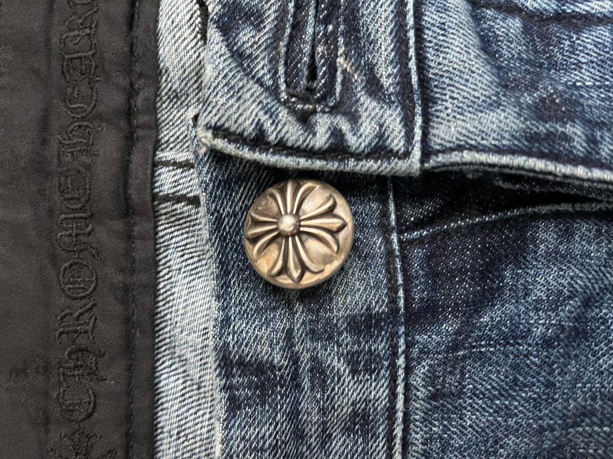 Chrome Hearts Chrome Heart Black/Brown Jeans Size US 36 / EU 52 - 3 Thumbnail