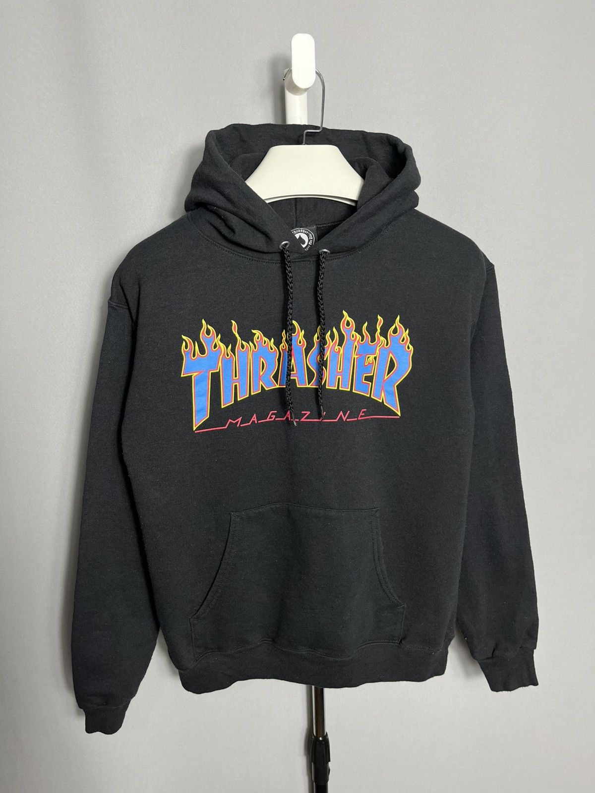 Thrasher Thrasher x Hanes black hoodie men’s cotton vintage Size US S / EU 44-46 / 1 - 1 Thumbnail
