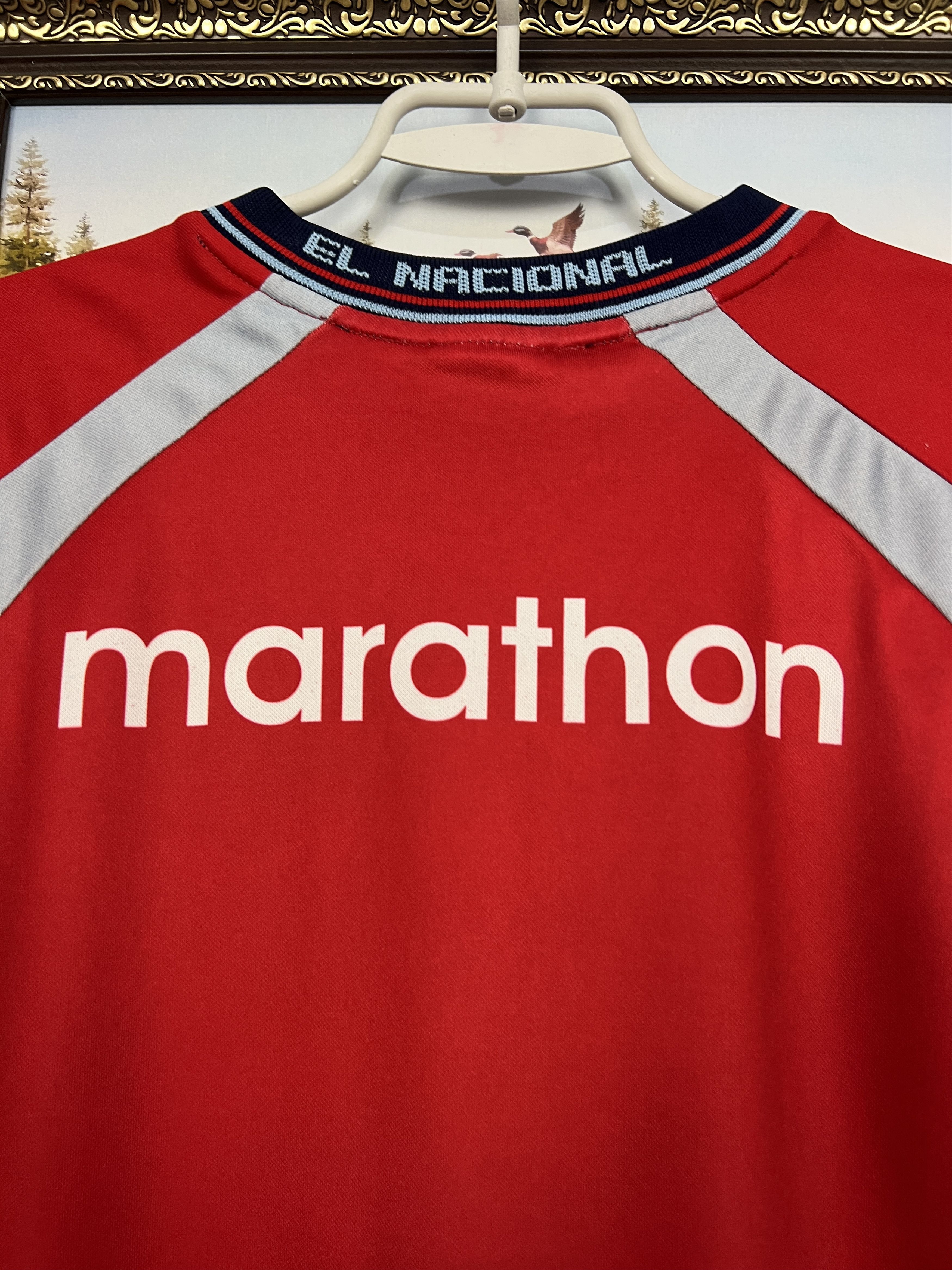 Vintage El Nacional de Quito Home football shirt 2003 Marathon Mens Size US M / EU 48-50 / 2 - 12 Thumbnail