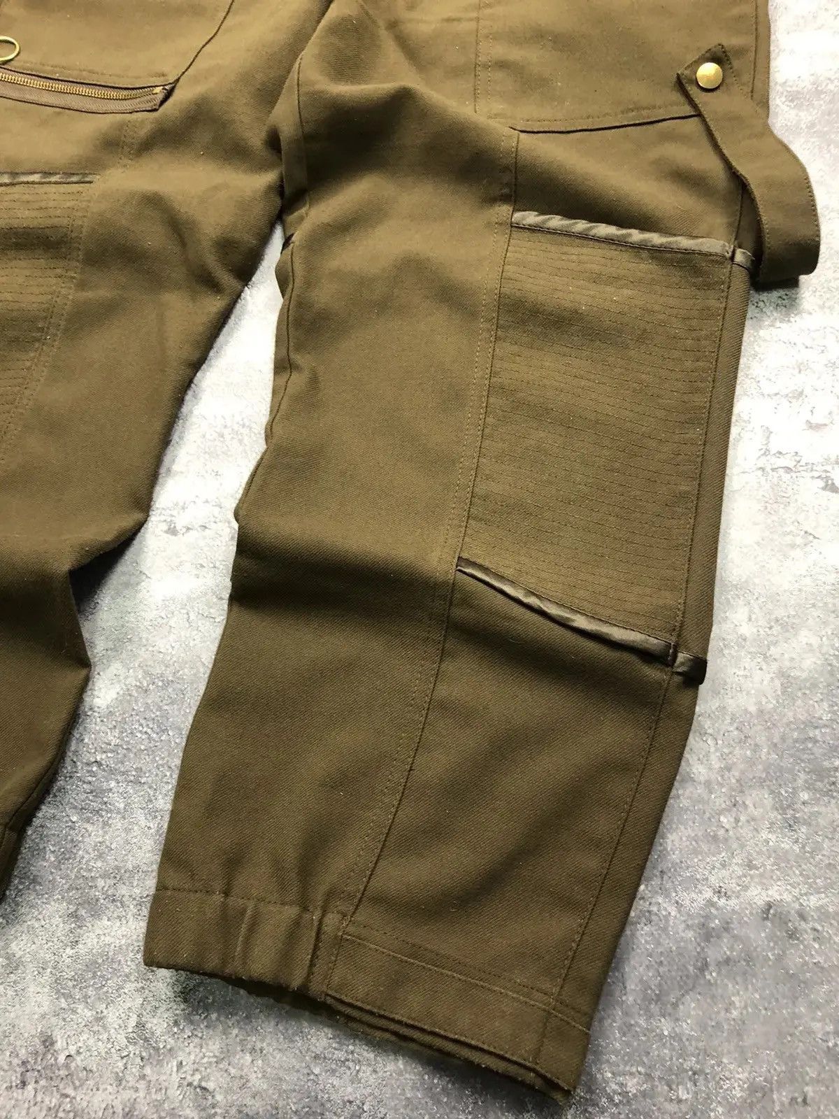 ME+EM ME+EM Vintage Streetwear Avantgarde Pants 14 Size Brown Hype Size 32" / US 10 / IT 46 - 3 Thumbnail