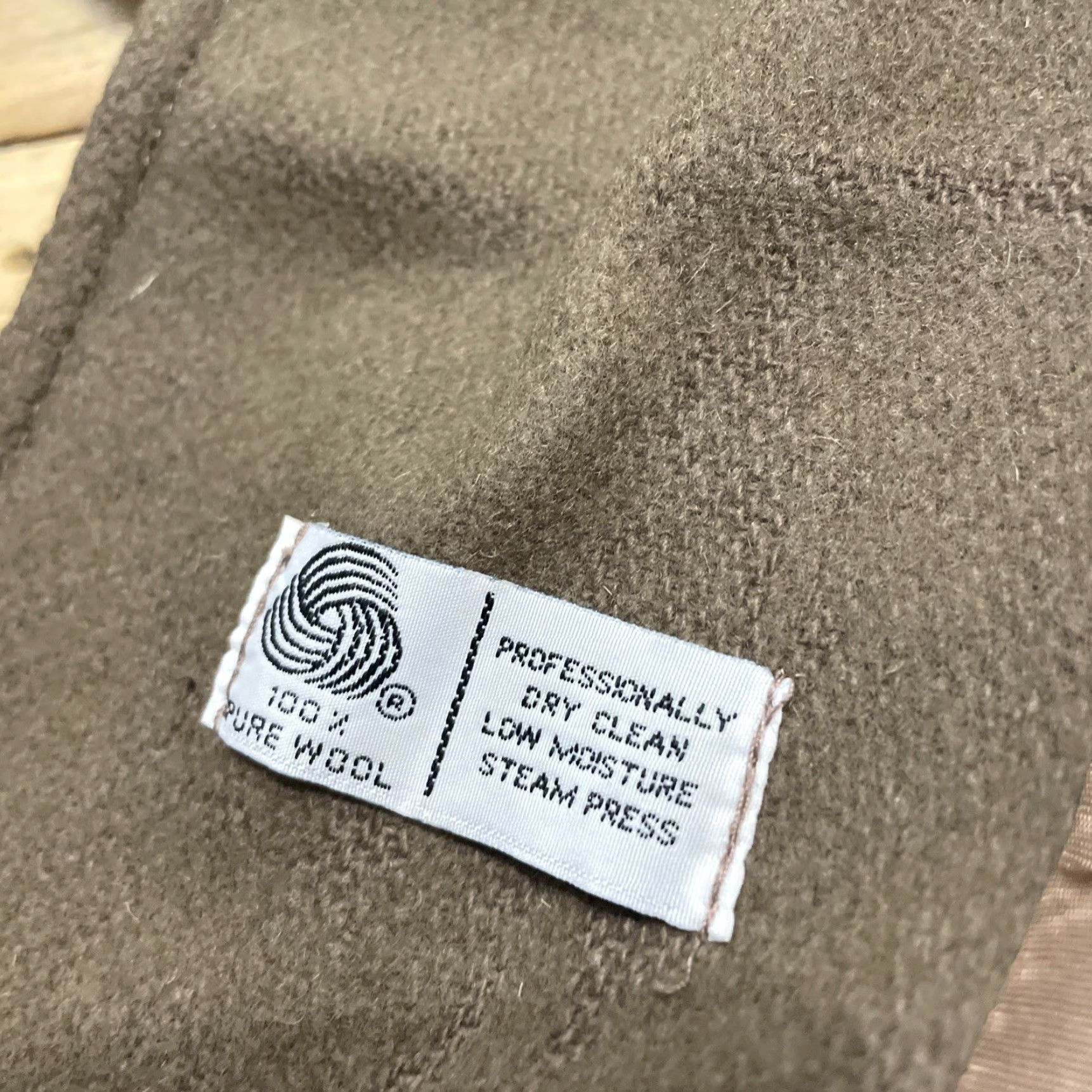 Vintage VINTAGE Style VI Ltd Coat Jacket Wool 2XL Brown Long 100% Pure Wool Double-Breasted Faux Fur Collar Women Winter United States USA Size XXL / US 16-18 / IT 52-54 - 6 Thumbnail