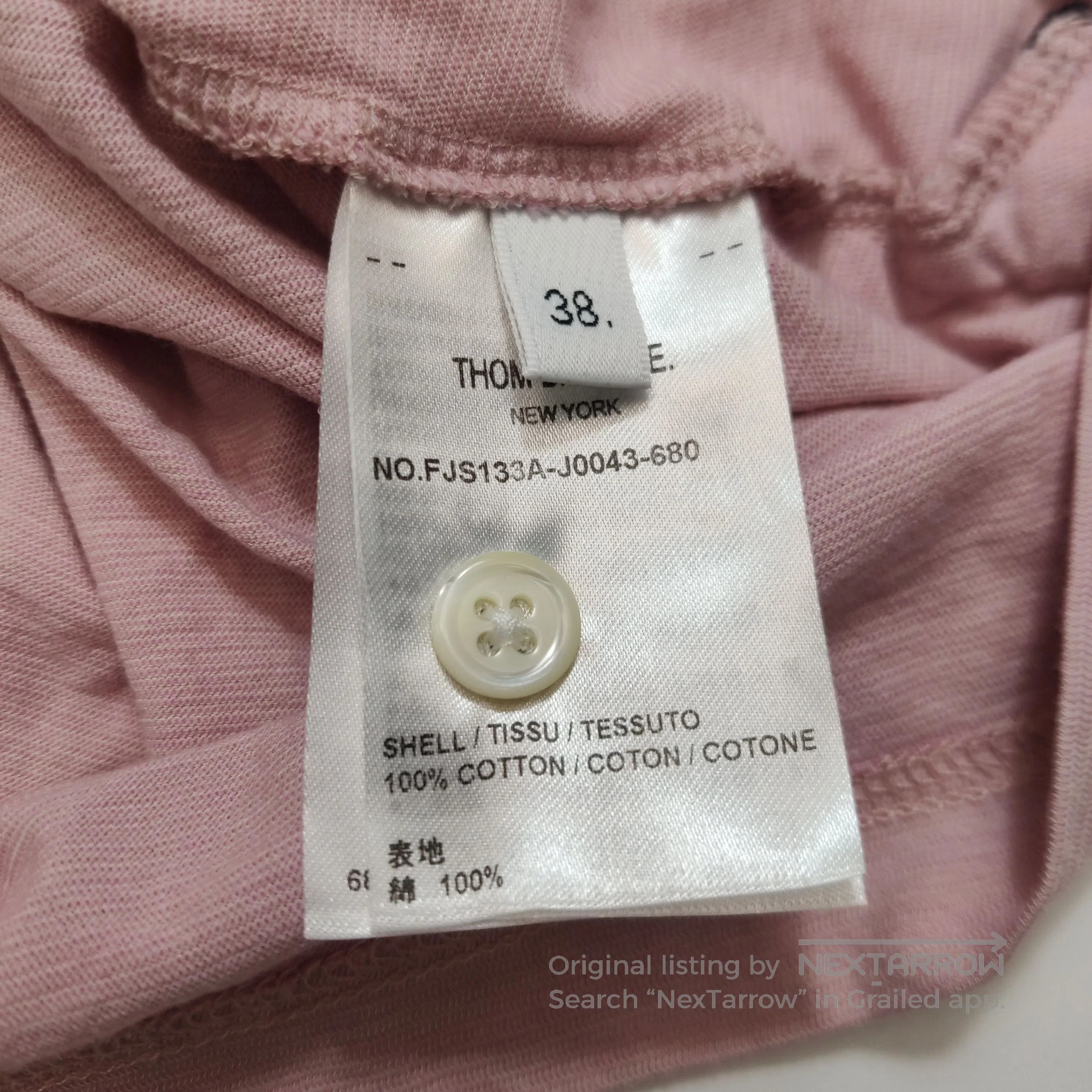 Thom Browne Thom Browne Pink Trimmed Short. Size S / US 4 / IT 40 - 8 Thumbnail