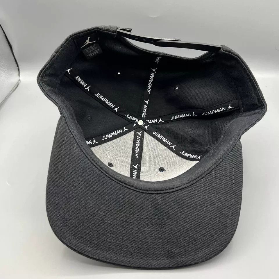 Jordan Brand Air Jordan Hat Men Embroidered Logo Jumpman Script Snap Back Size ONE SIZE - 5 Thumbnail