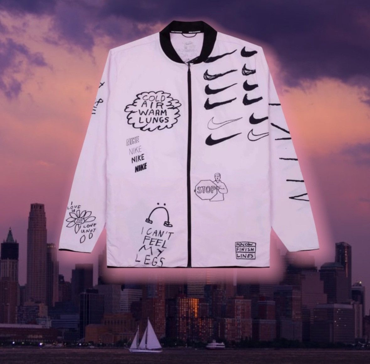 Nike 🆕 Nike Nathan run🏃🏽 Bell 🔔 Windbreaker wind💨 Jacket Size US M / EU 48-50 / 2 - 4 Thumbnail