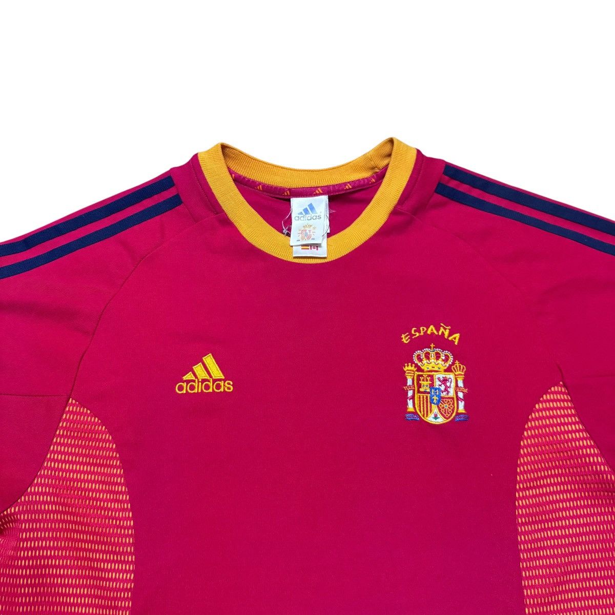 Adidas Vintage Spain Jersey 2002 Size US L / EU 52-54 / 3 - 4 Thumbnail