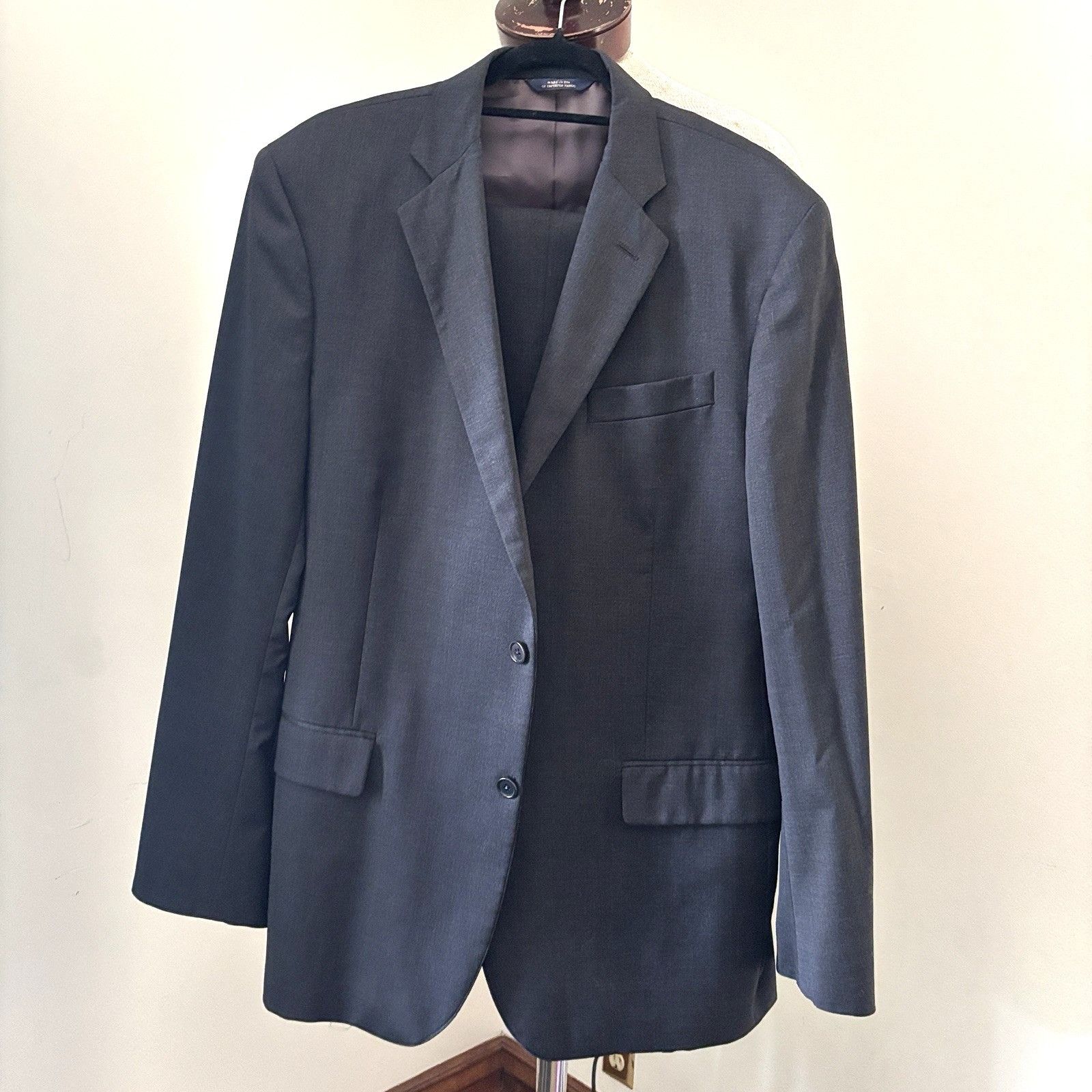 Brooks Brothers Brooks Brothers 1818 Madison Men Suit 44L Two Piece Estrato Size 44R - 1 Thumbnail