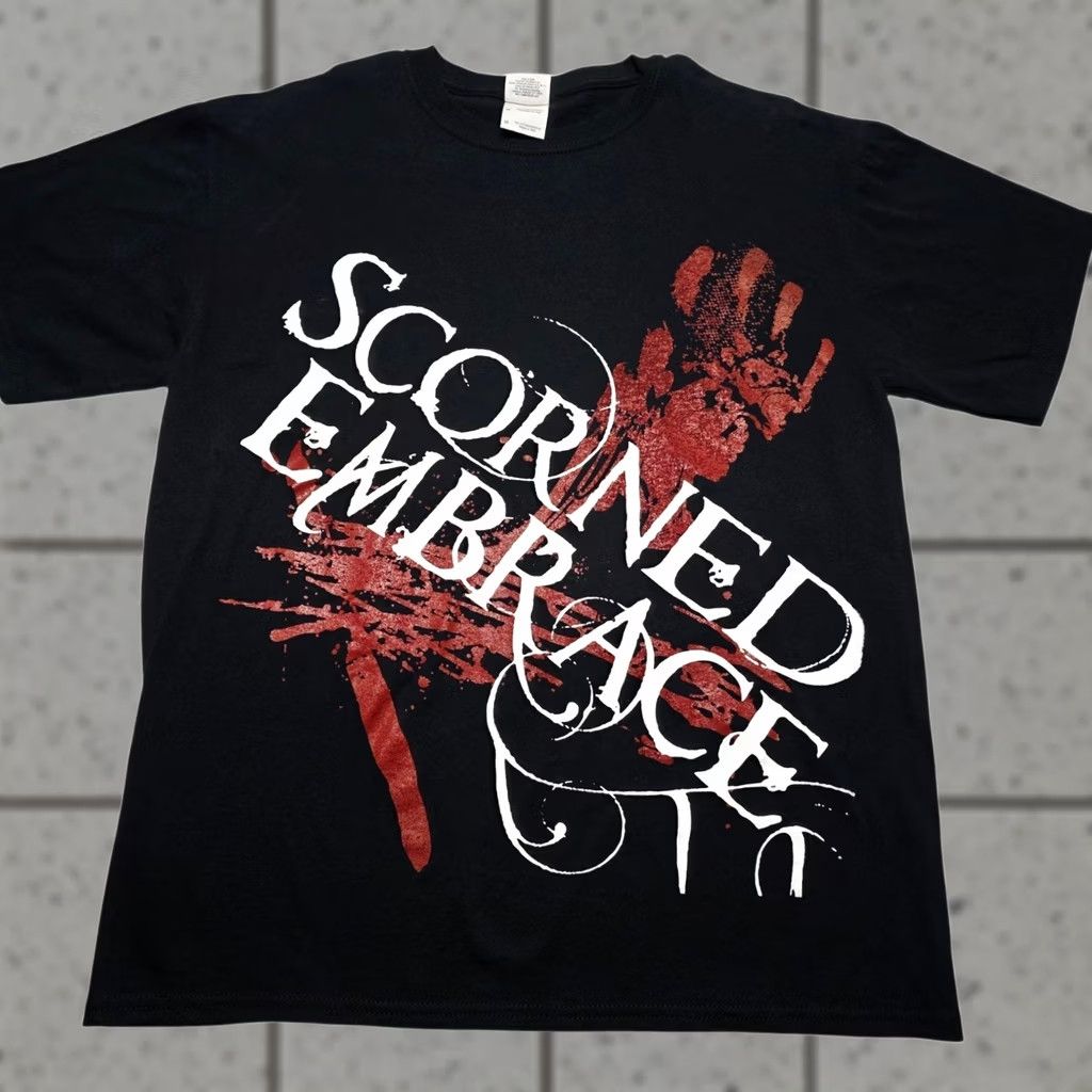 Gildan VINTAGE Scorned Embrace Metal Band Shirt Mens Medium Y2k 2000s Black Size US M / EU 48-50 / 2 - 1 Thumbnail