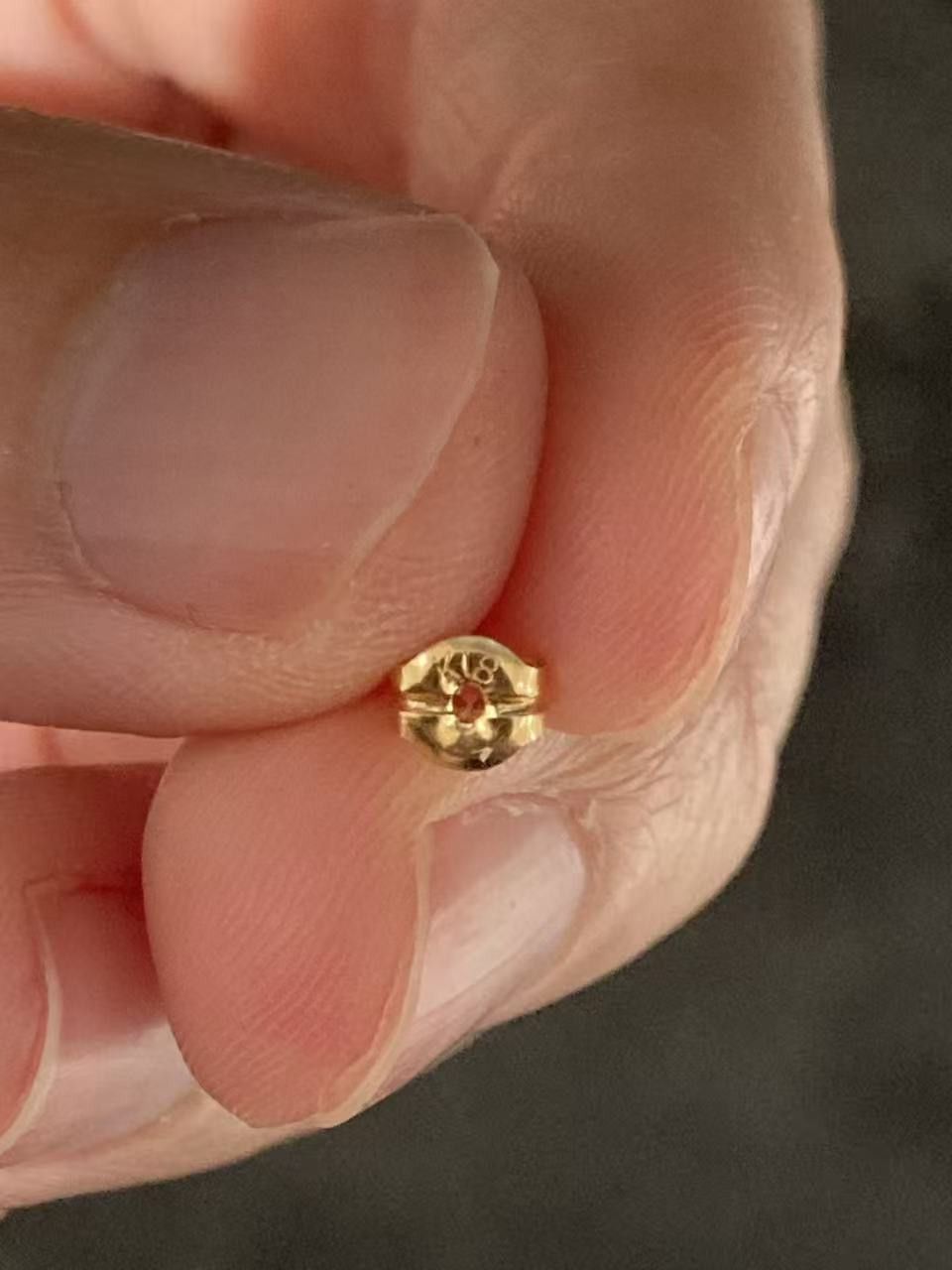 Chrome Hearts Chrome Hearts 22K Gold Hexagram Diamond Star Earring Stud Size ONE SIZE - 7 Thumbnail