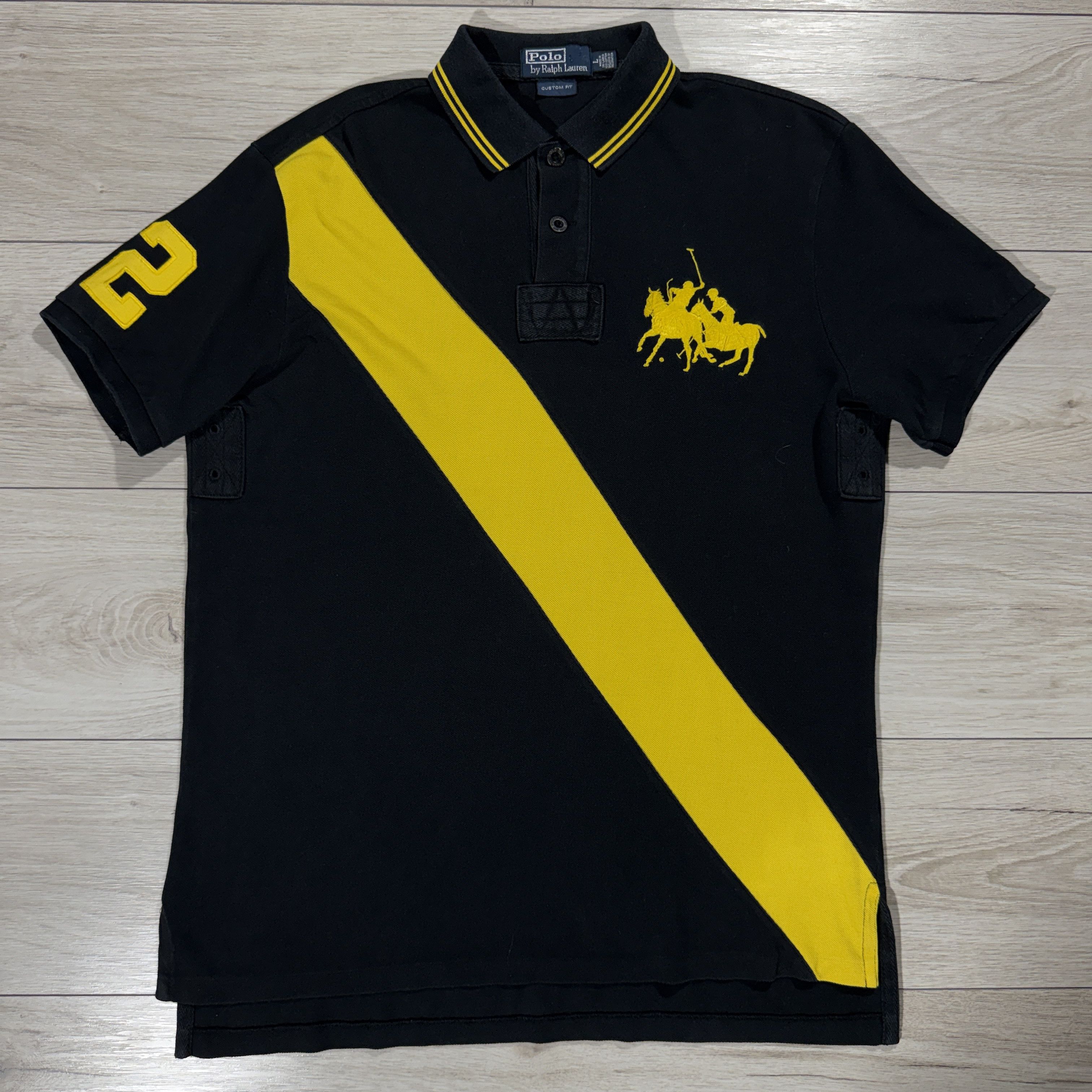 Polo Ralph Lauren Vintage Polo Ralph Lauren Pony Short Sleeve Polo Size L/XL Size US XL / EU 56 / 4 - 2 Thumbnail