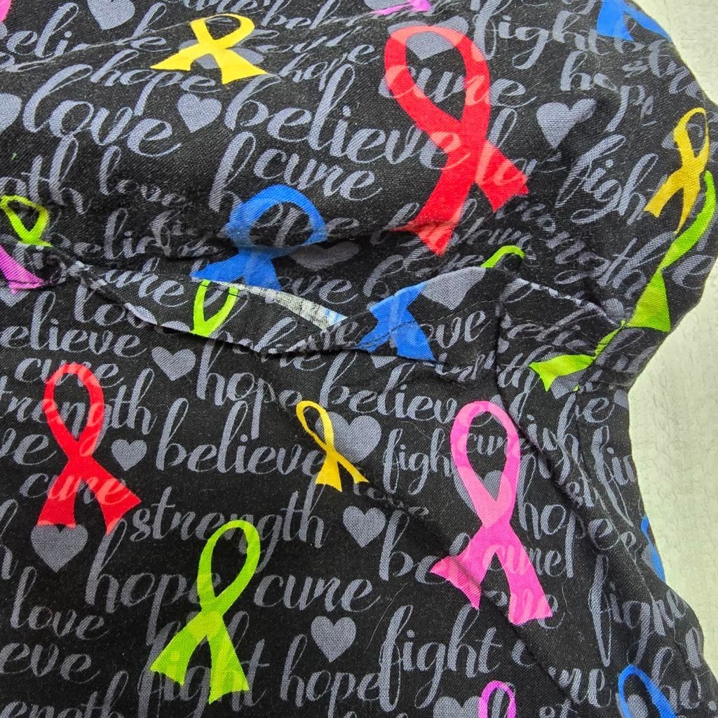 Cherokee Women's Cherokee Black Multi-color Ribbon Short Sleeve Tee L Size L / US 10 / IT 46 - 9 Thumbnail