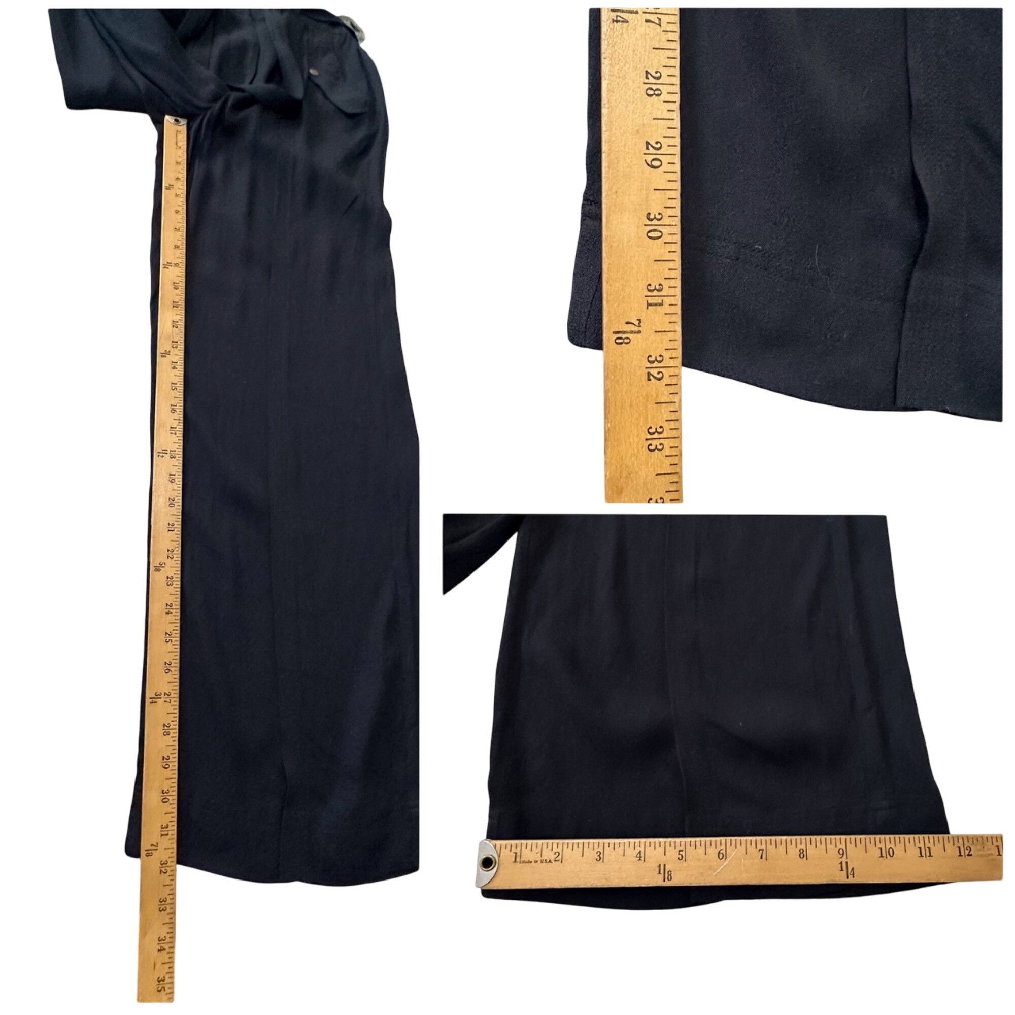 Ulla Johnson Ulla Johnson Alandra Wide Leg Pants Raven Black Size 4 NWT Size 27" / US 4 / IT 40 - 13 Thumbnail